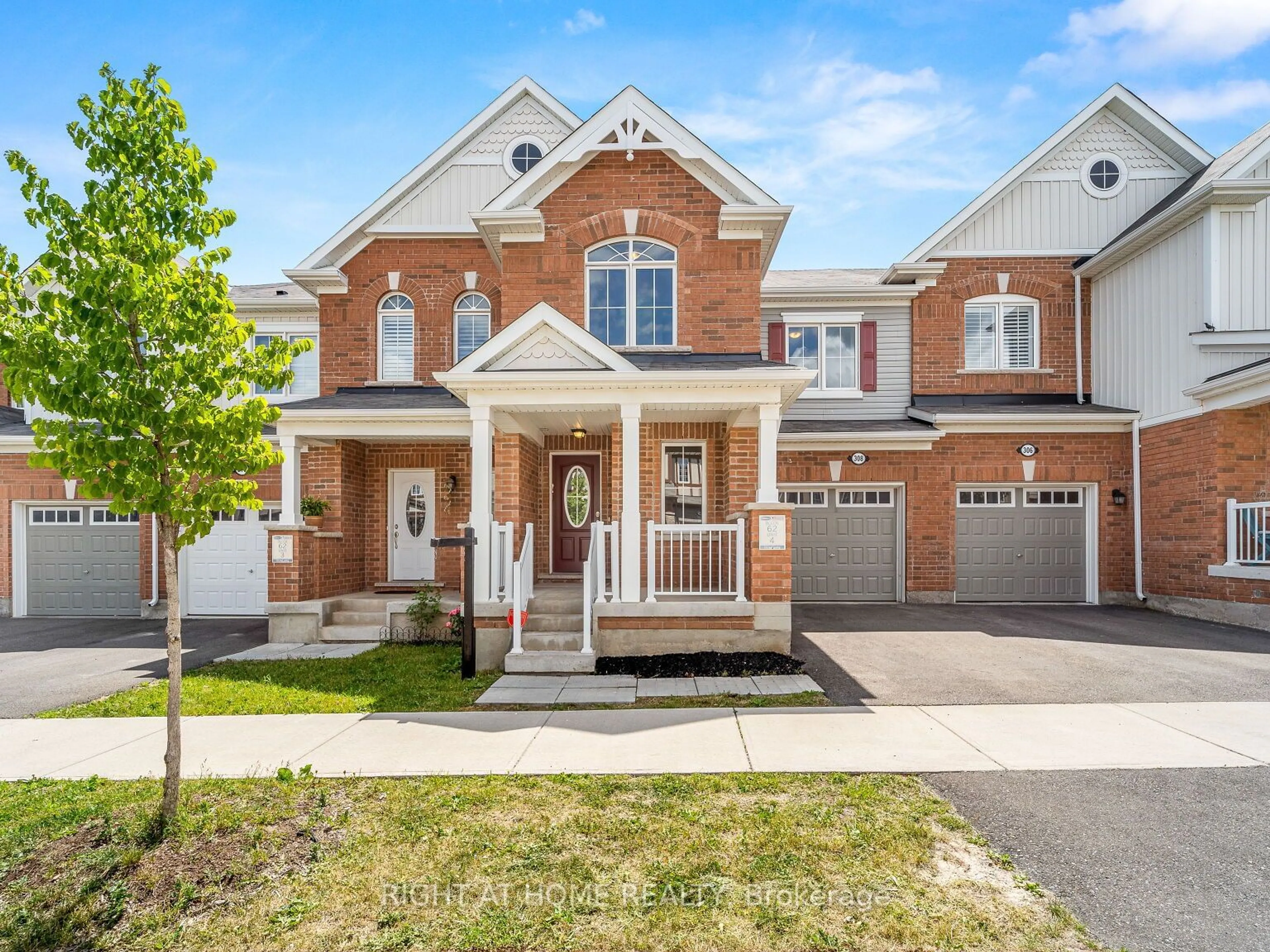 Home with brick exterior material, street for 308 Jean Landing, Milton Ontario L9E 1C6