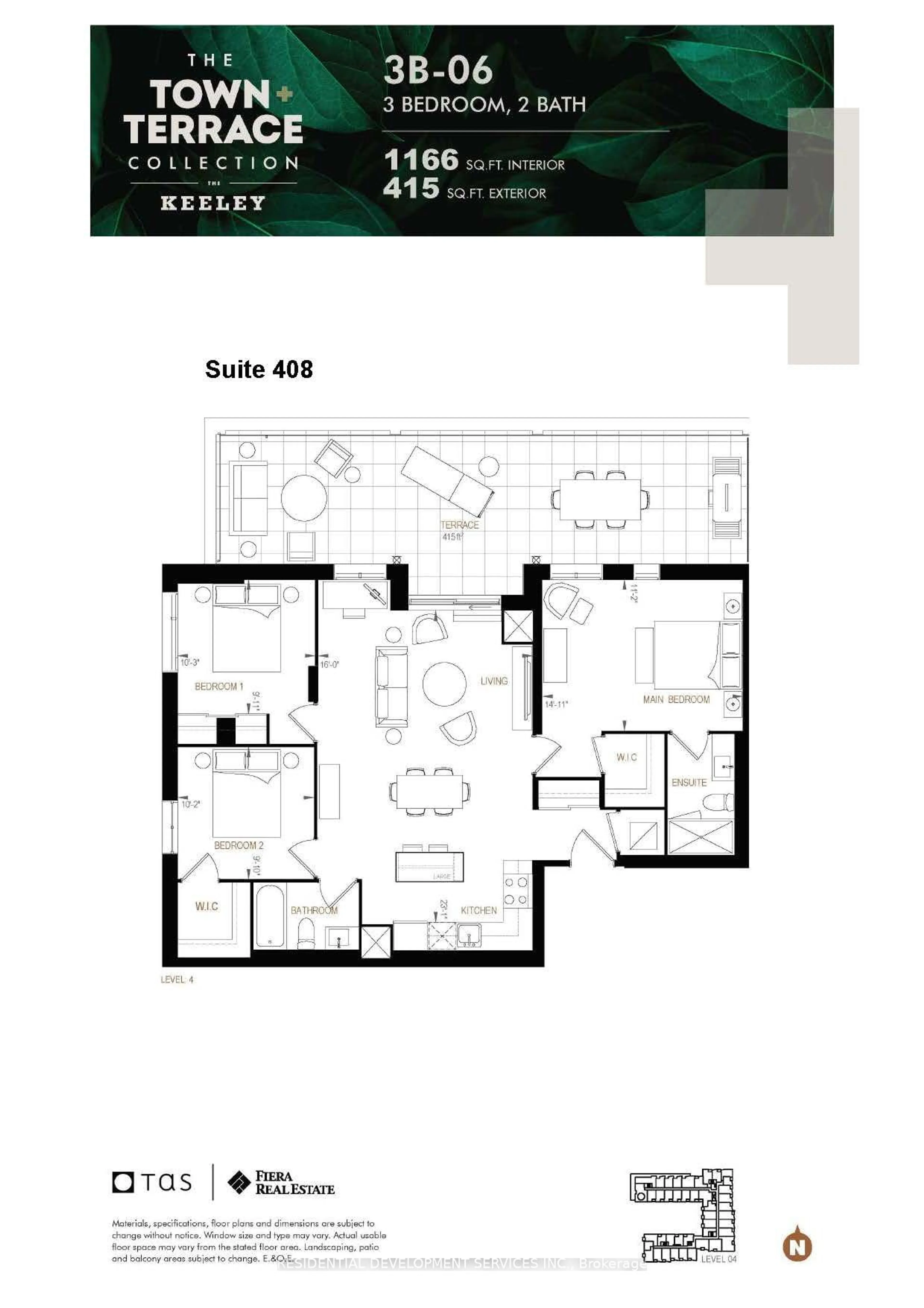 Floor plan for 3100 Keele St #408, Toronto Ontario M3M 0E1