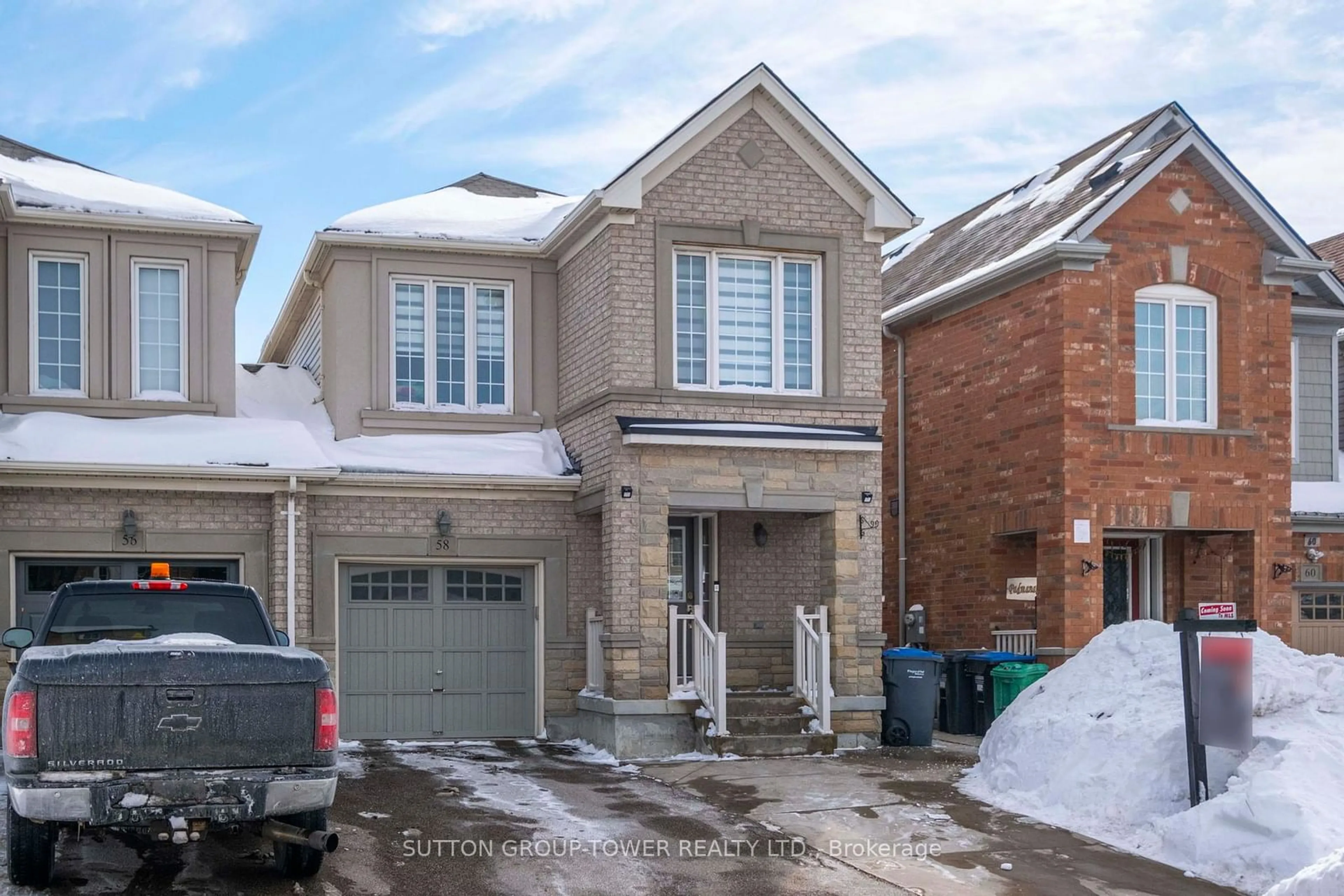 Home with brick exterior material, street for 58 Lightcatcher Circ, Brampton Ontario L6P 3P5