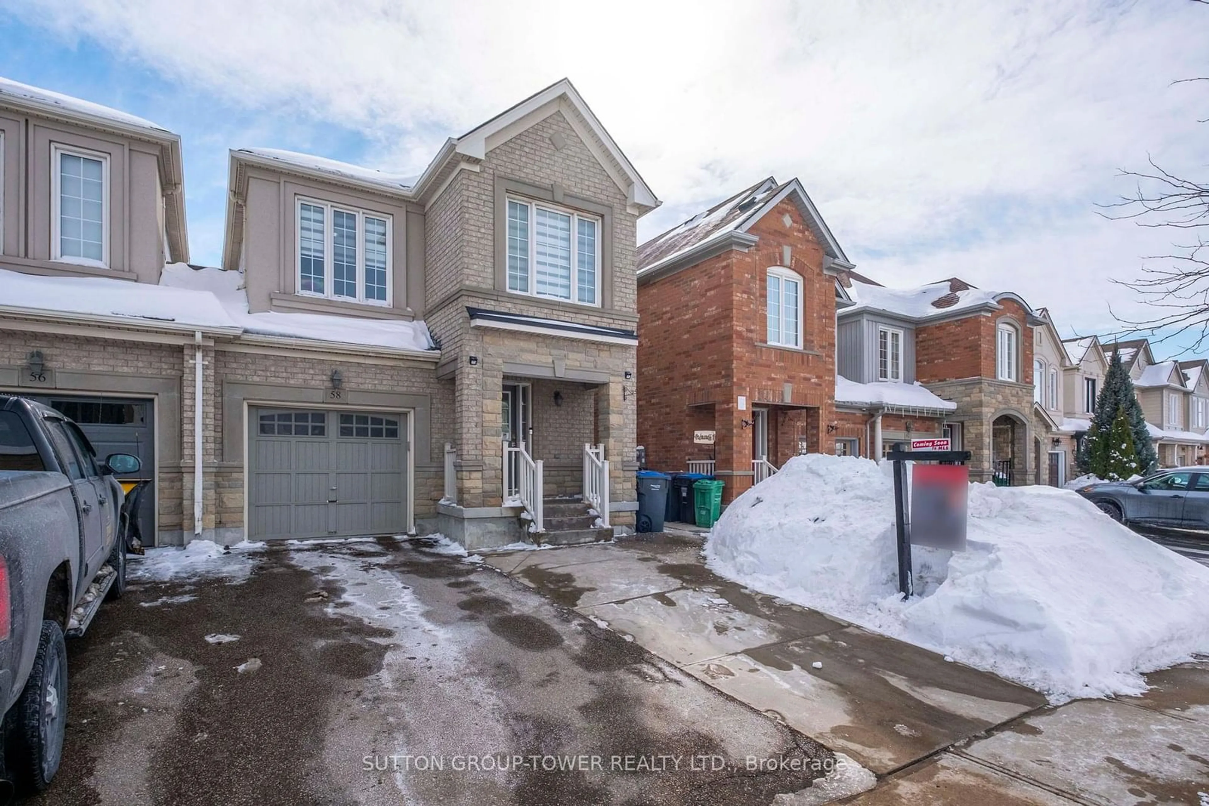 Home with brick exterior material, street for 58 Lightcatcher Circ, Brampton Ontario L6P 3P5