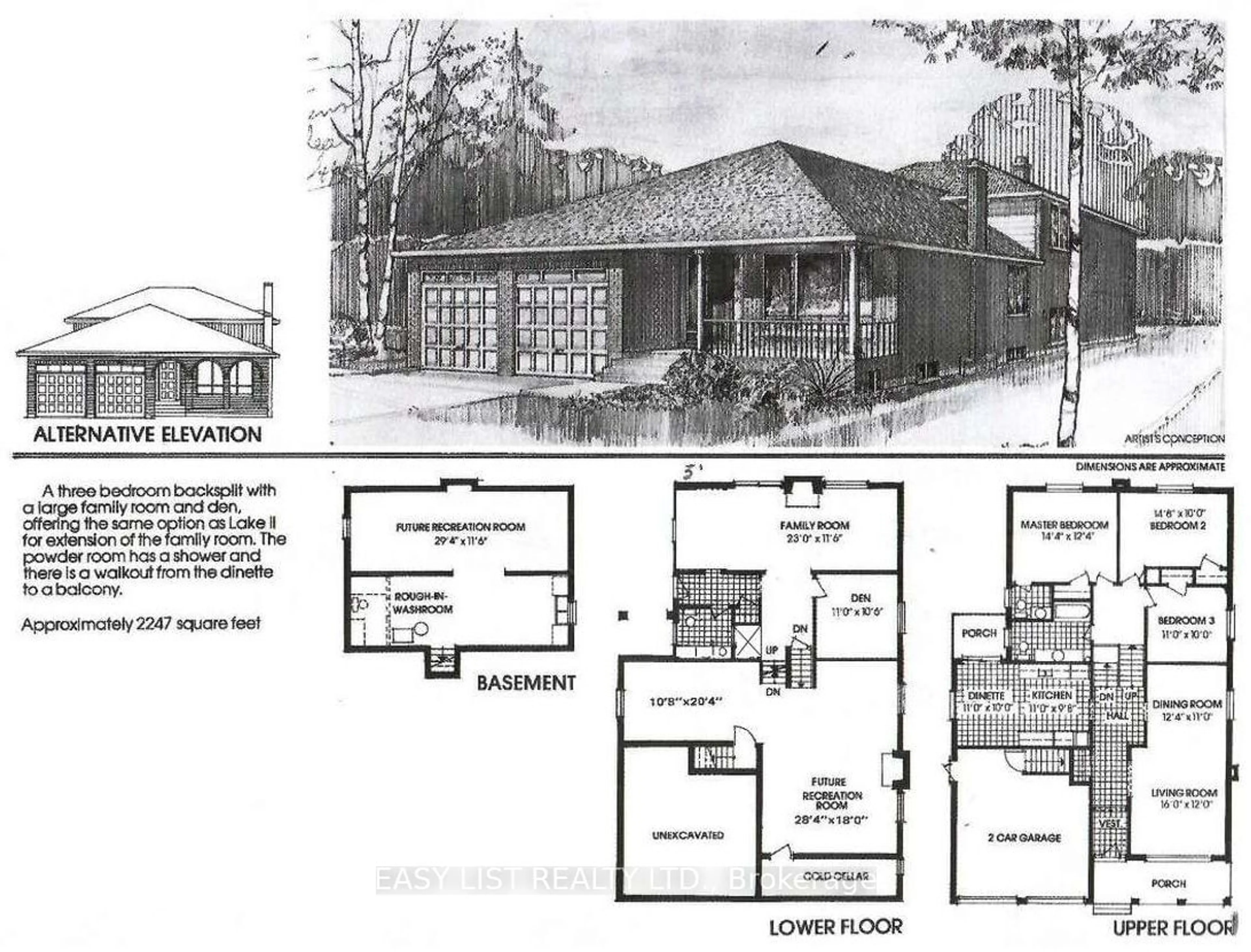 Floor plan for 7 Princeton Terr, Brampton Ontario L6S 3S4