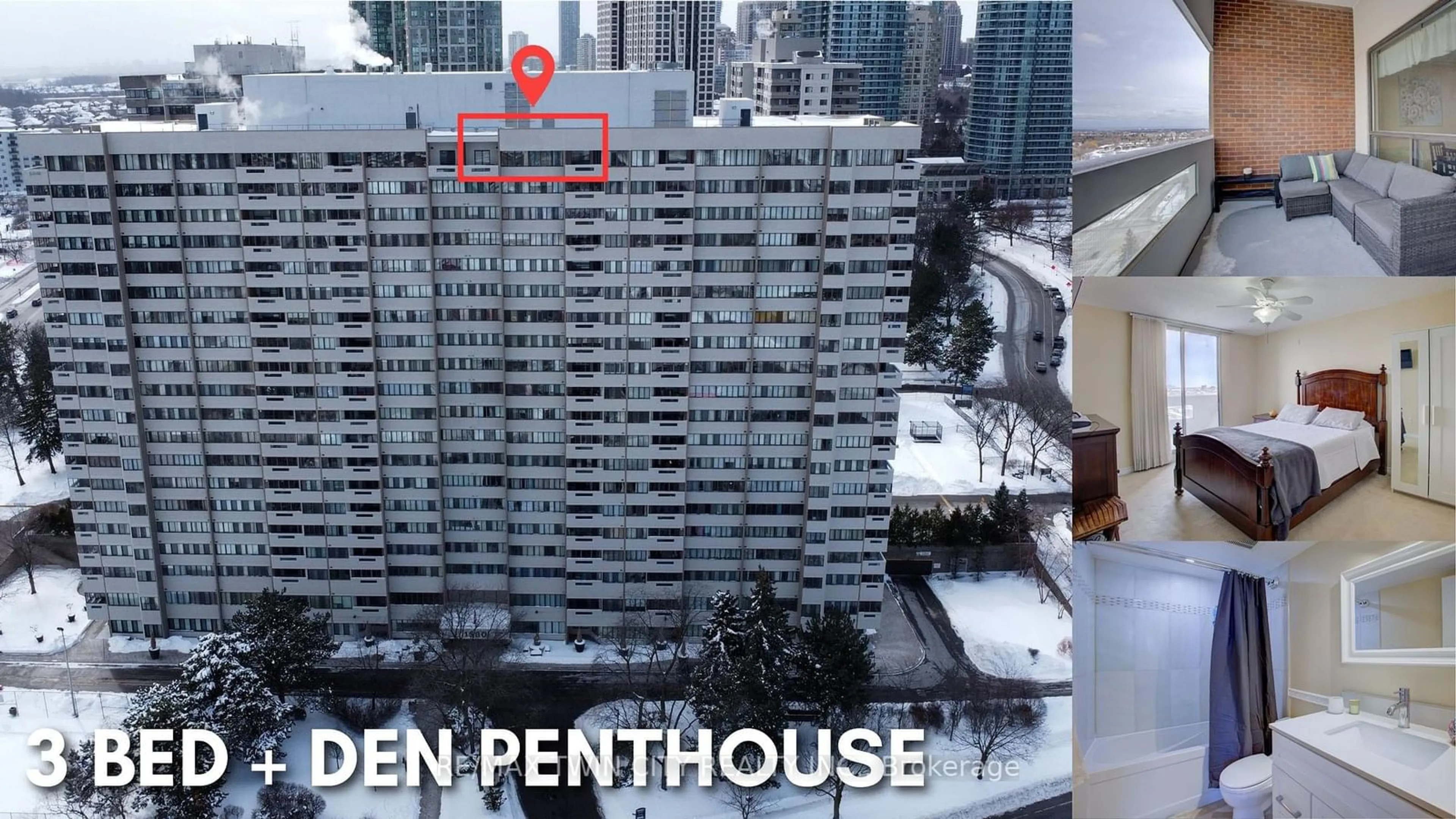 A pic from outside/outdoor area/front of a property/back of a property/a pic from drone, city buildings view from balcony for 1580 Mississauga Valley Blvd #2006, Mississauga Ontario L5A 3T8