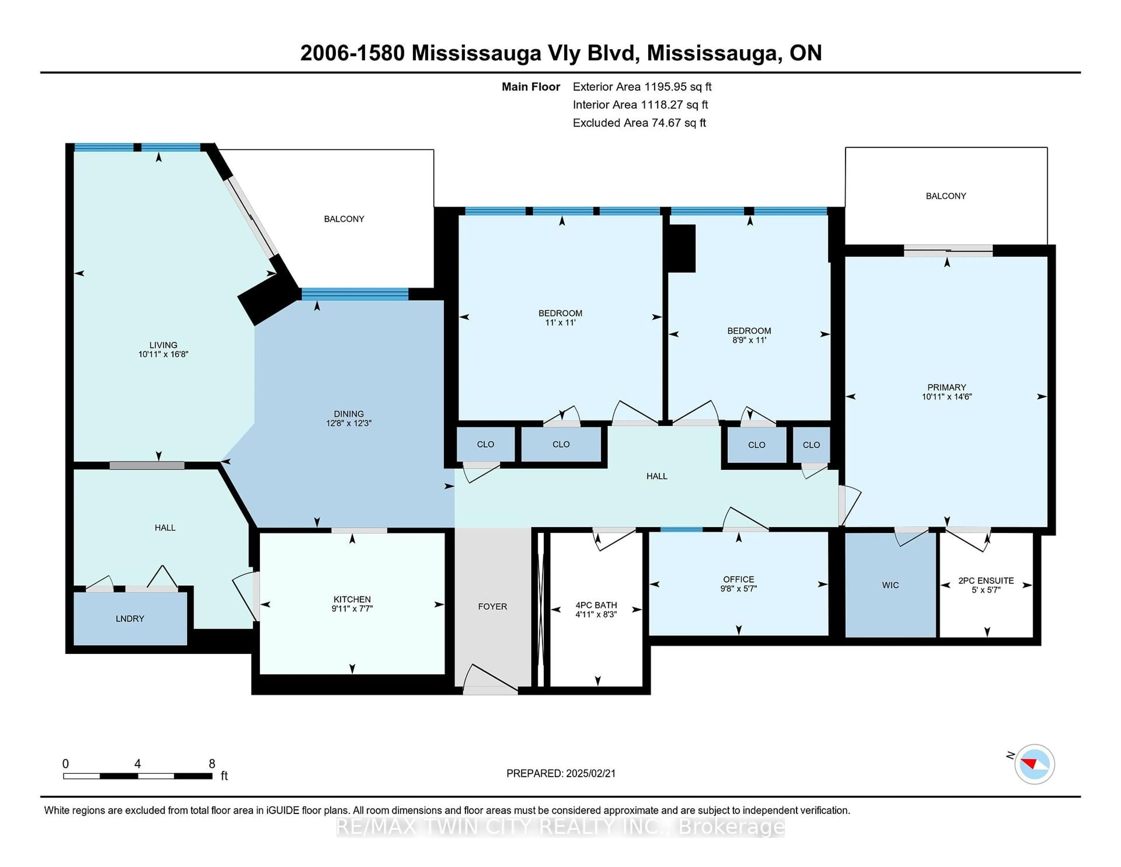 Floor plan for 1580 Mississauga Valley Blvd #2006, Mississauga Ontario L5A 3T8