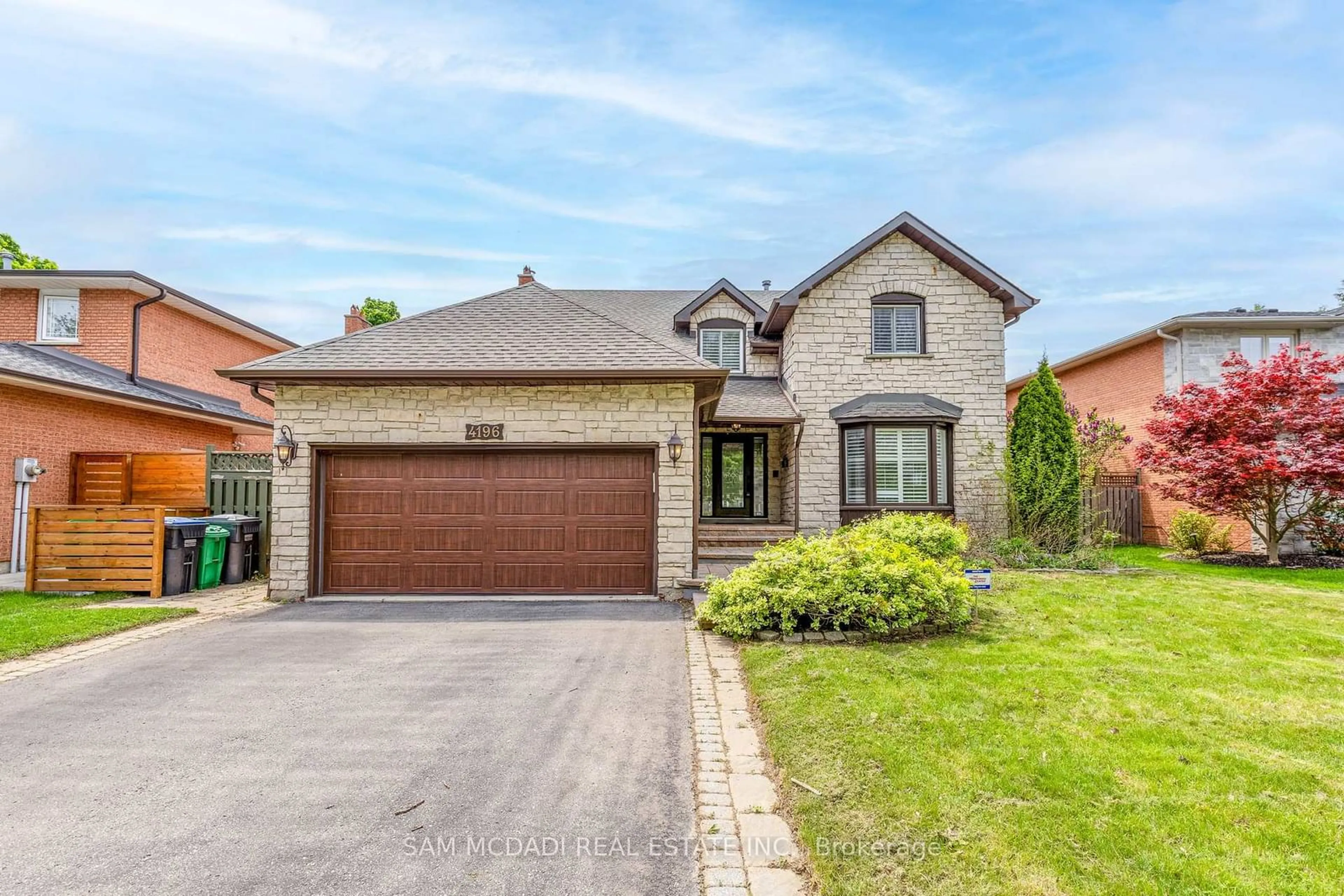 Home with brick exterior material, street for 4196 Bridlepath Tr, Mississauga Ontario L5L 3G1