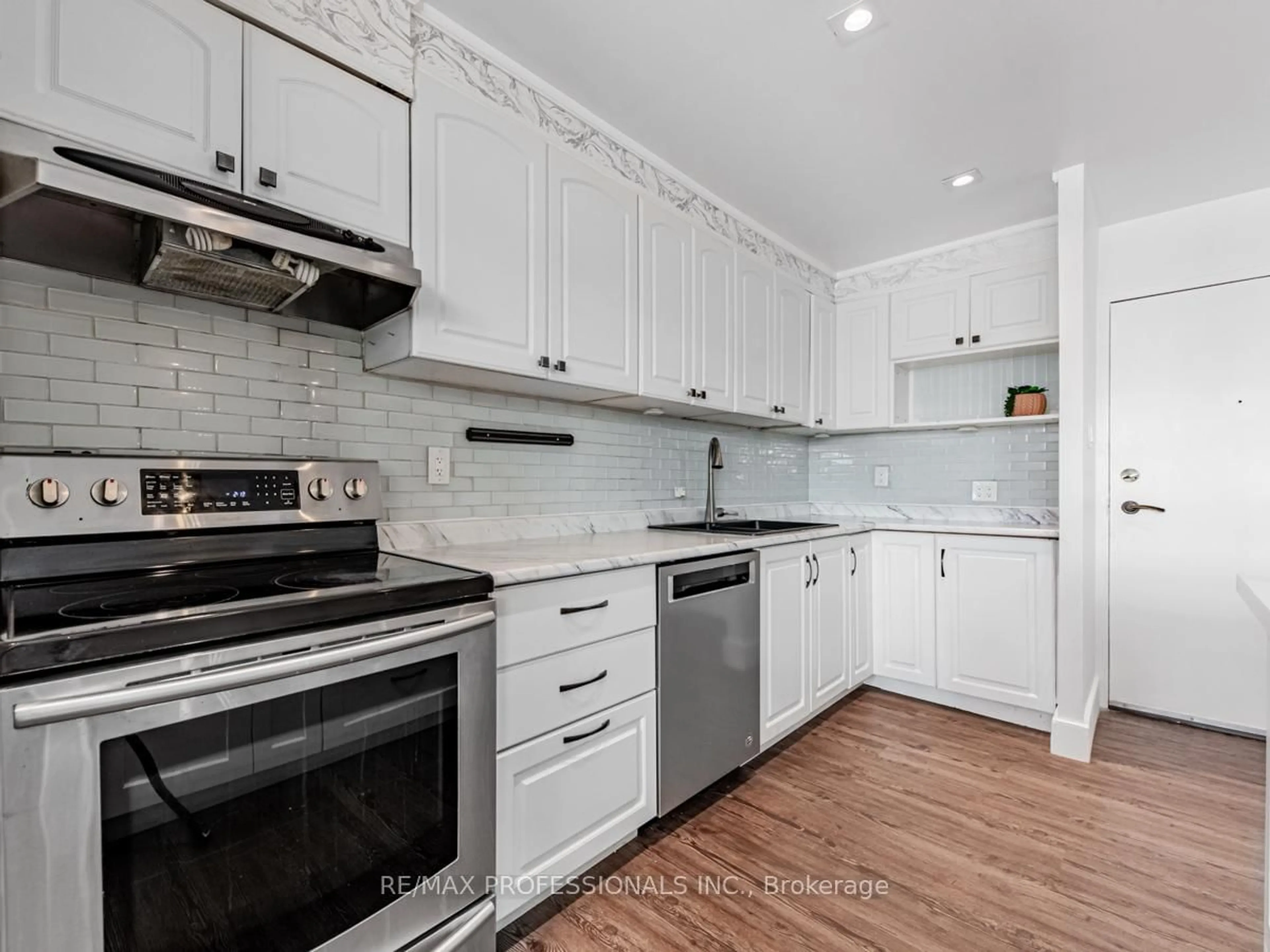 Open concept kitchen, unknown for 541 Blackthorn Ave #206, Toronto Ontario M6M 5A6