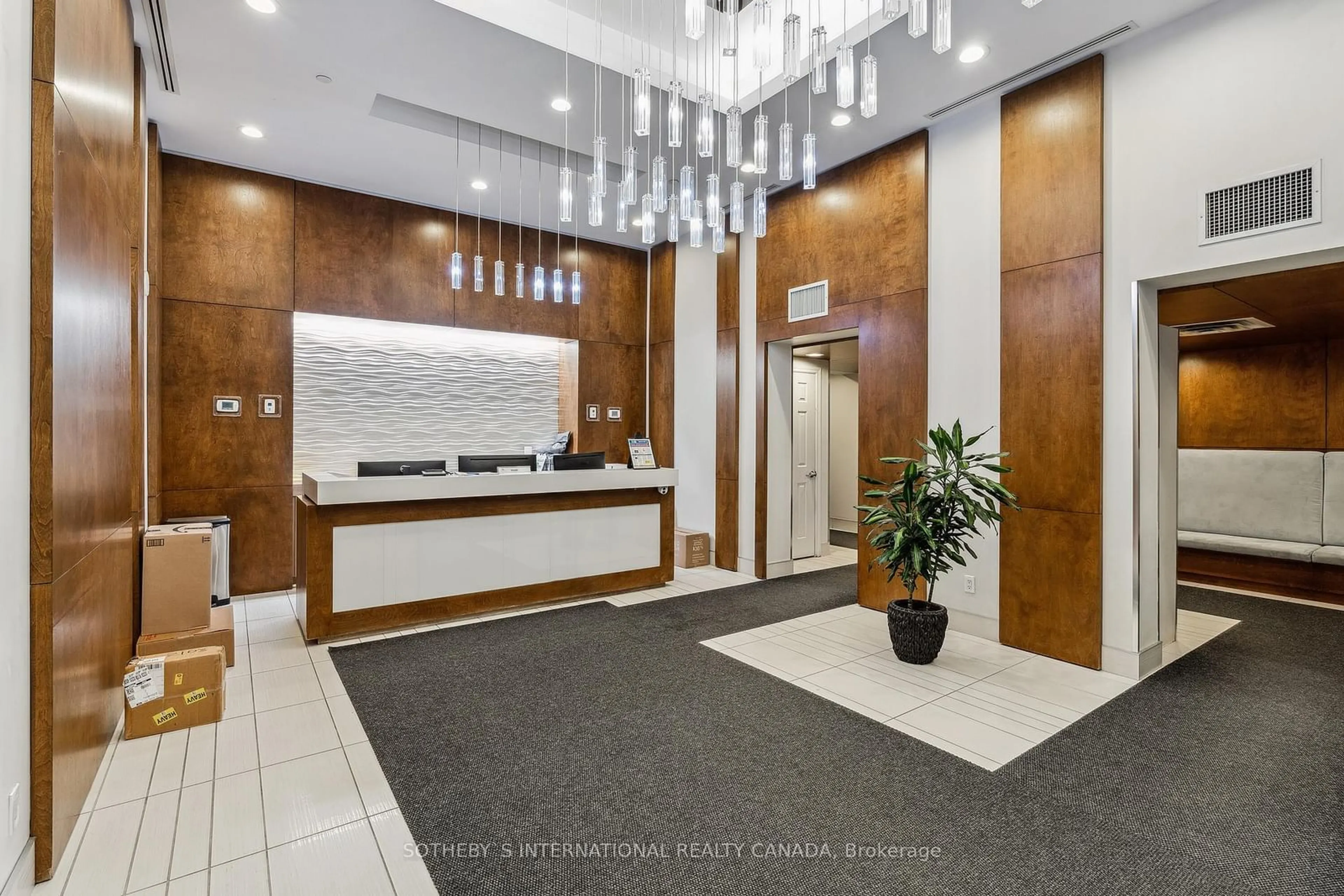 Indoor foyer for 2212 Lake Shore Blvd #1803, Toronto Ontario M8V 0C2