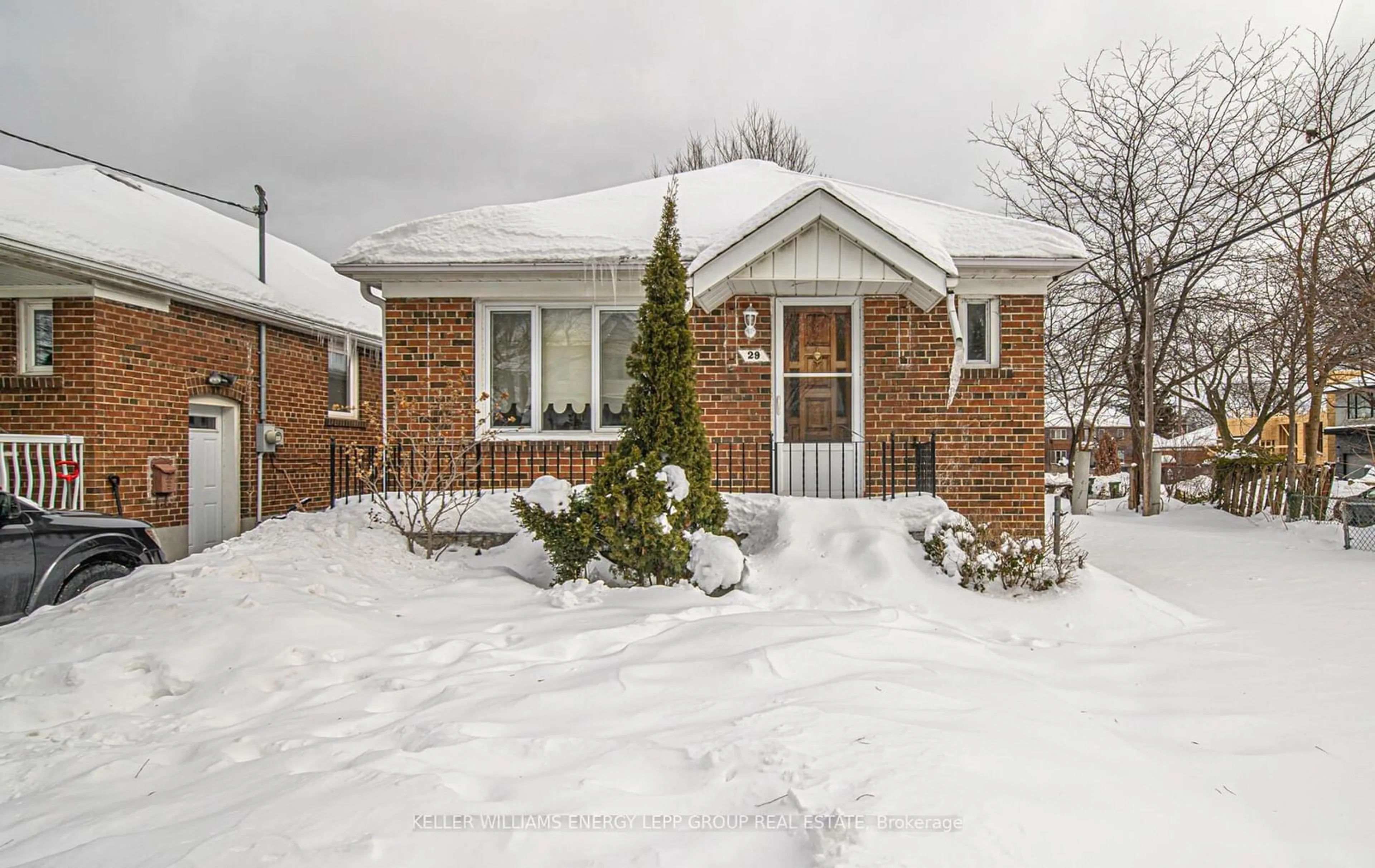 Home with brick exterior material, street for 29 Parker Ave, Toronto Ontario M8Z 4L7