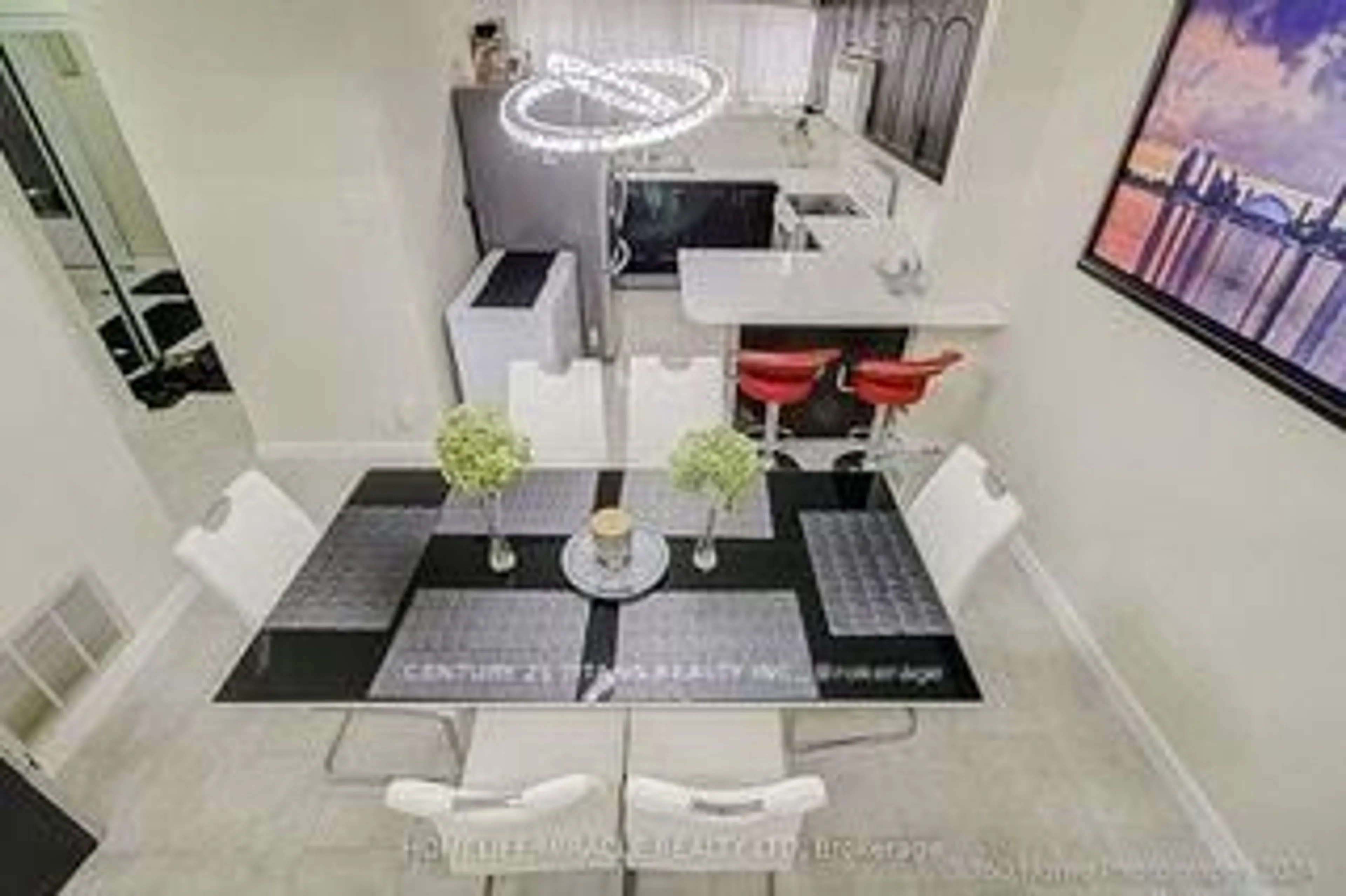 Dining room, ceramic/tile floor for 382 Driftwood Ave #8, Toronto Ontario M3N 2P5