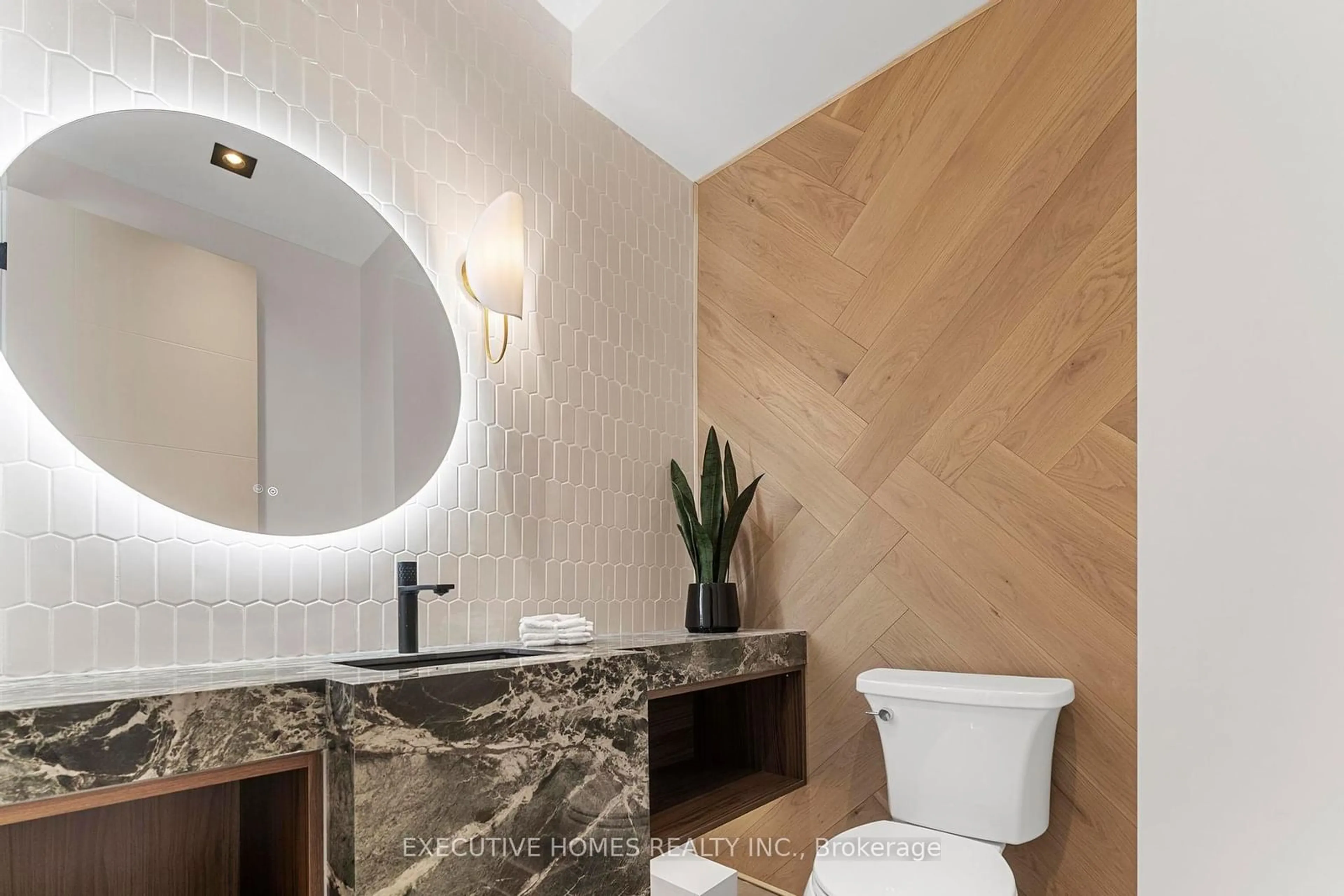 Contemporary bathroom, ceramic/tile floor for 24 Durie St, Toronto Ontario M6S 3E6