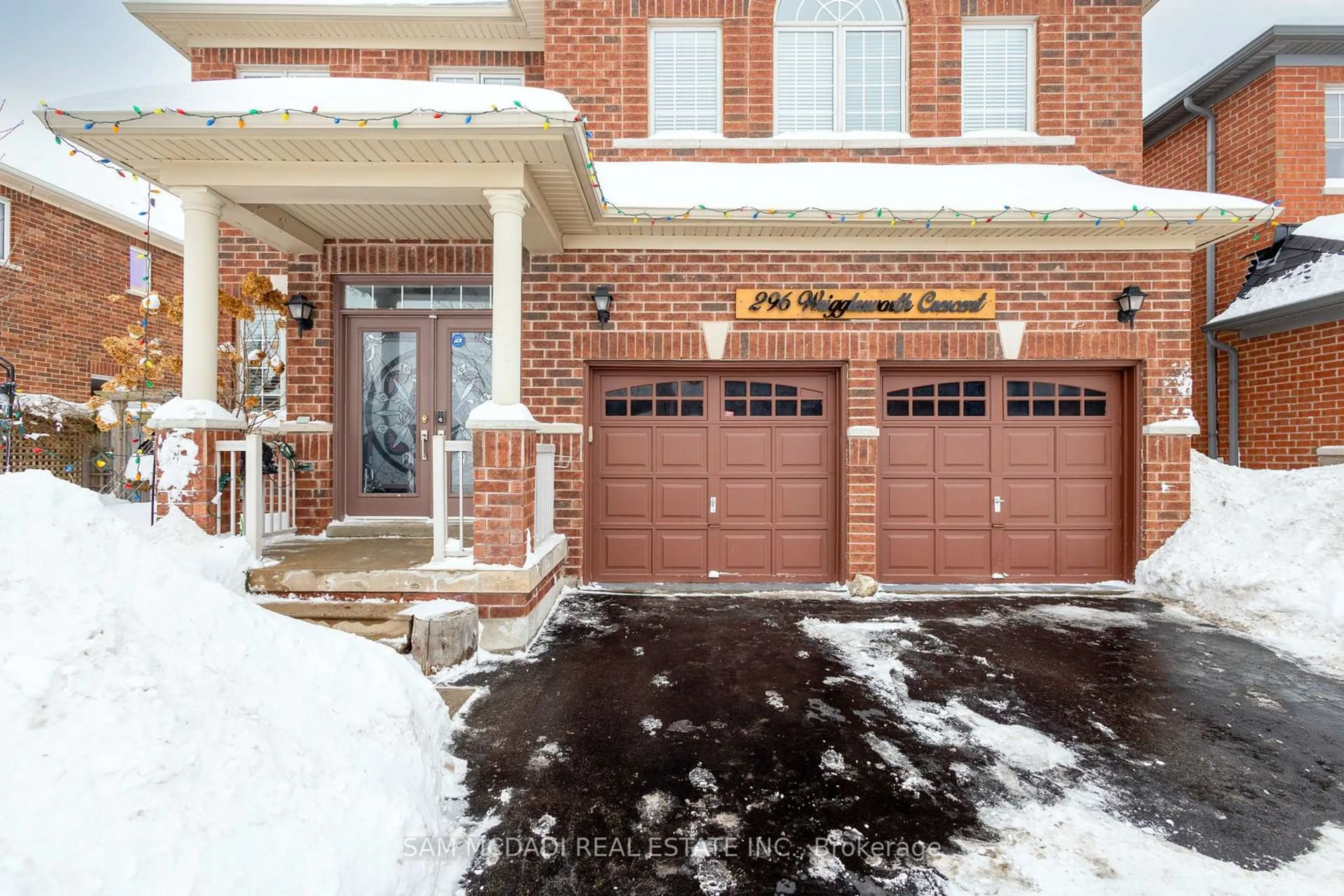 Home with brick exterior material, street for 296 Wrigglesworth Cres, Milton Ontario L9T 6Z9