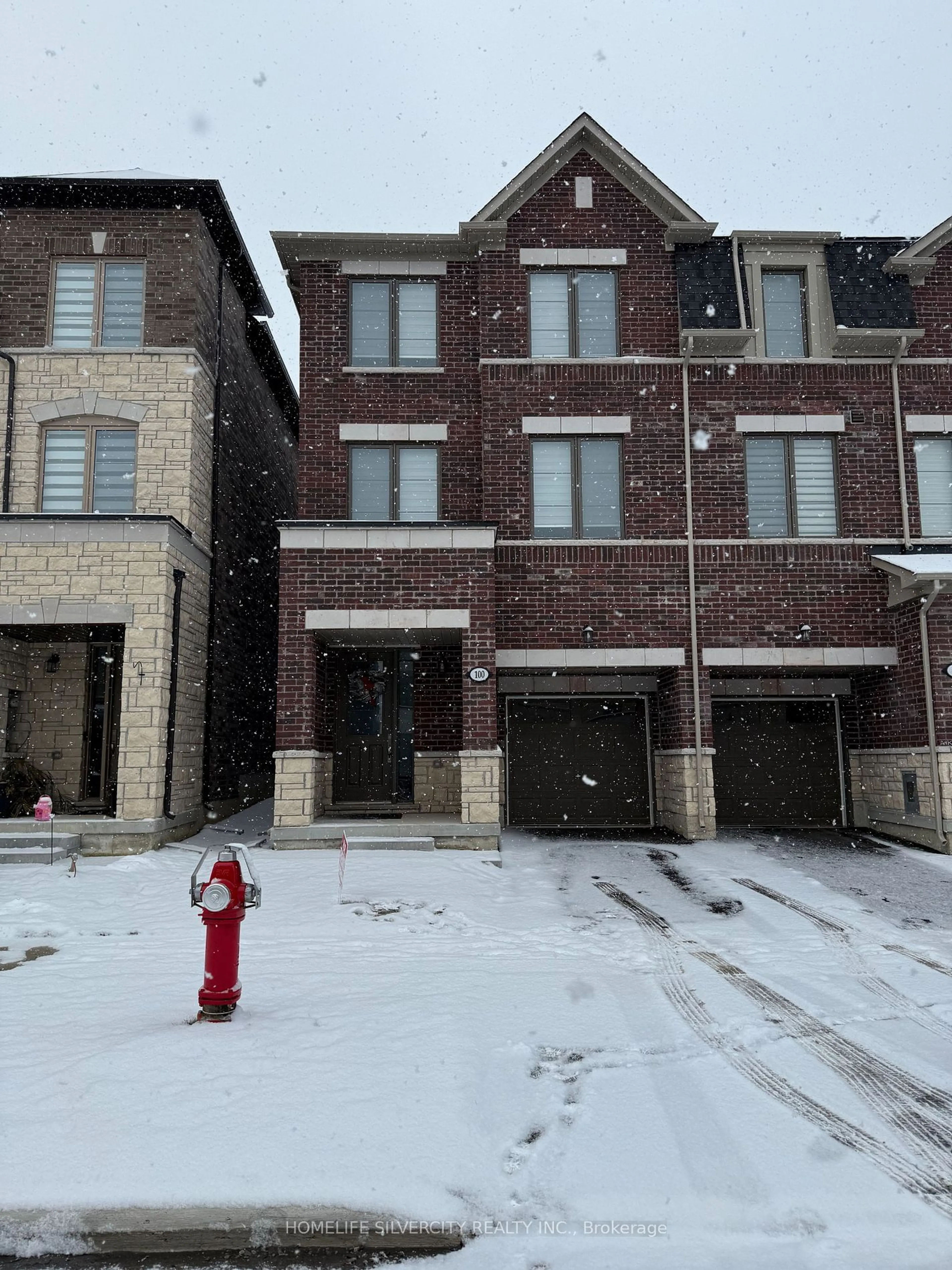 Home with brick exterior material, street for 100 Halliford Pl, Brampton Ontario L6P 4N6