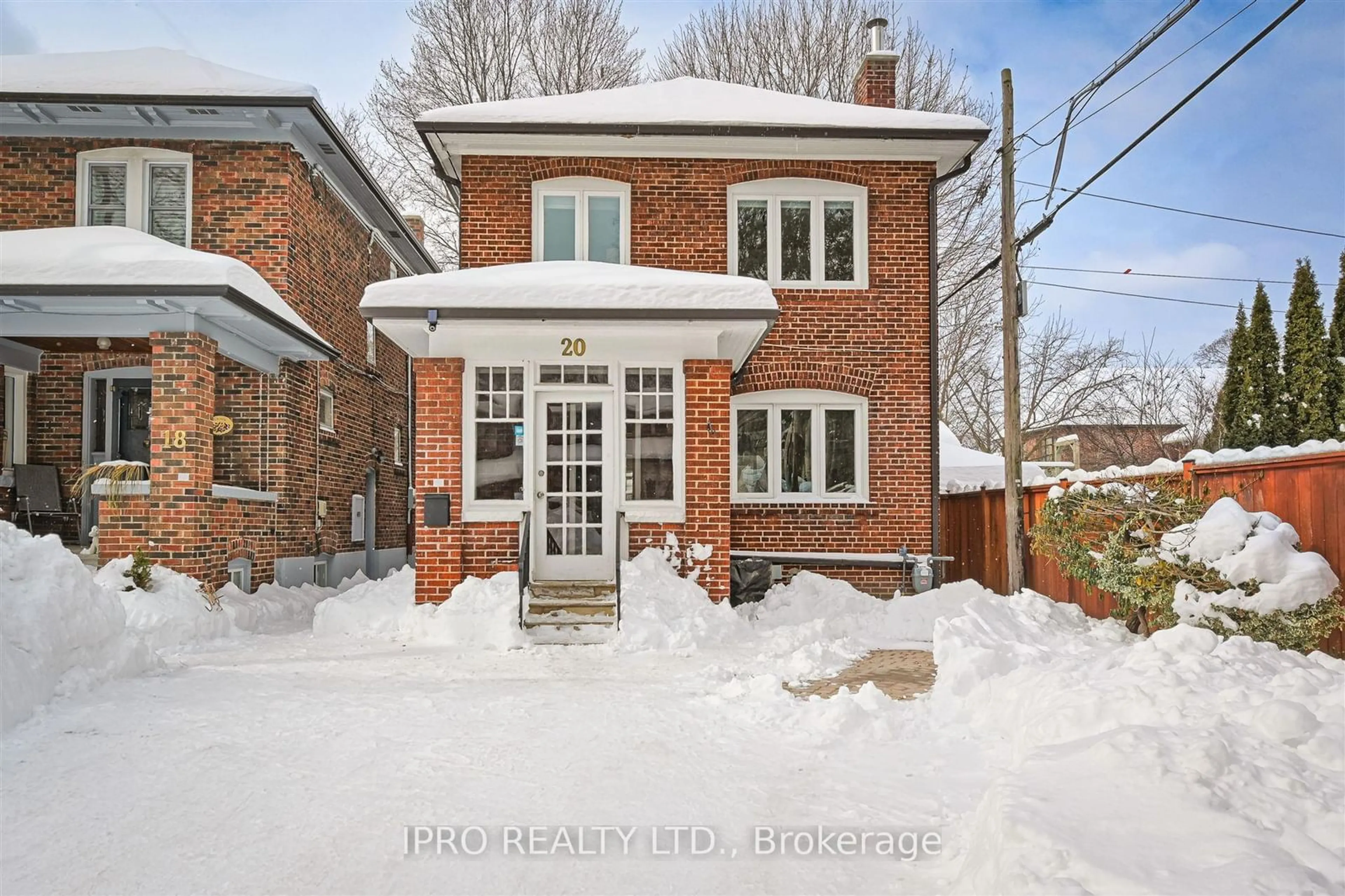 Home with brick exterior material, street for 20 THORNHILL Ave, Toronto Ontario M6S 4C4