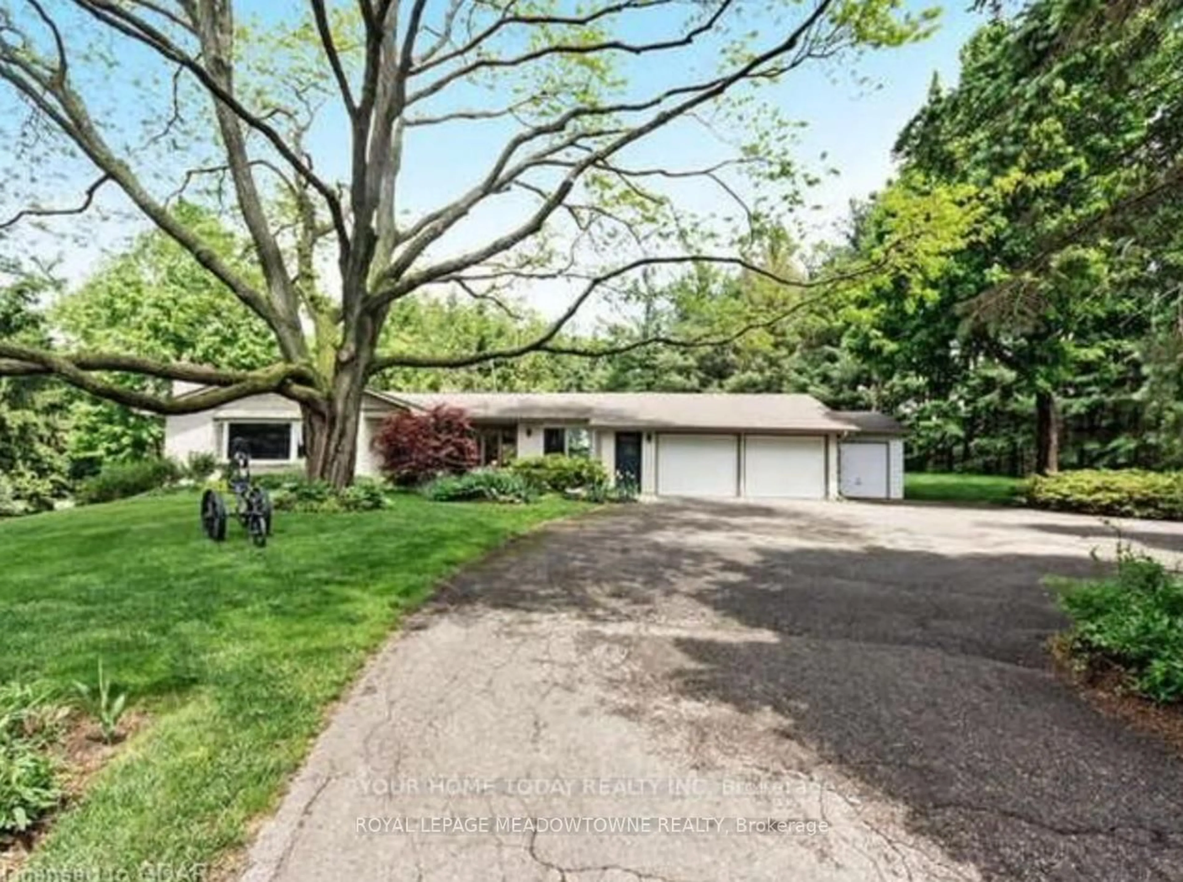 A pic from outside/outdoor area/front of a property/back of a property/a pic from drone, street for 36 Ann St, Halton Hills Ontario L7G 2V2