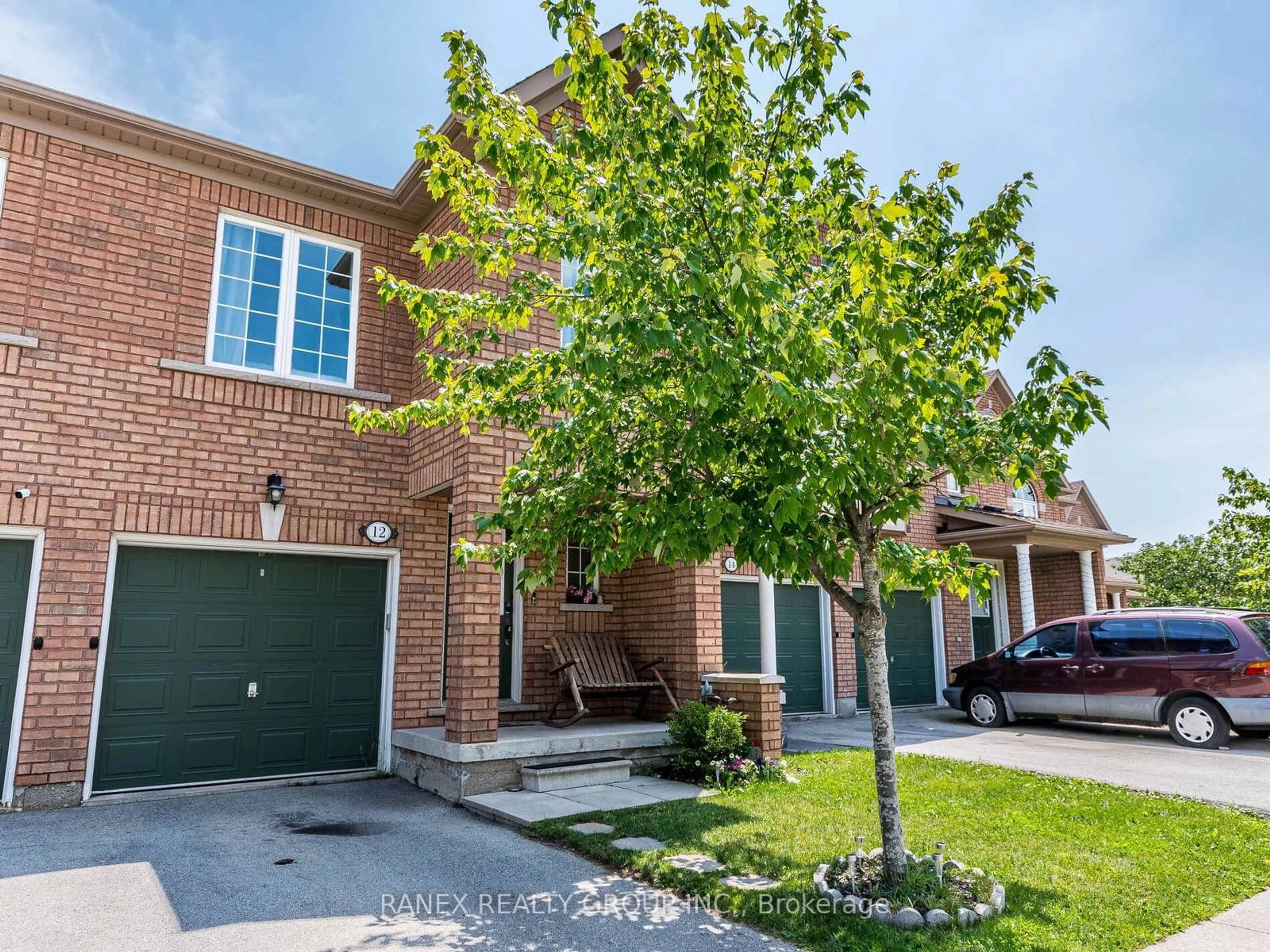 Home with brick exterior material, street for 6399 Spinnaker Circ #12, Mississauga Ontario L5W 1Z4