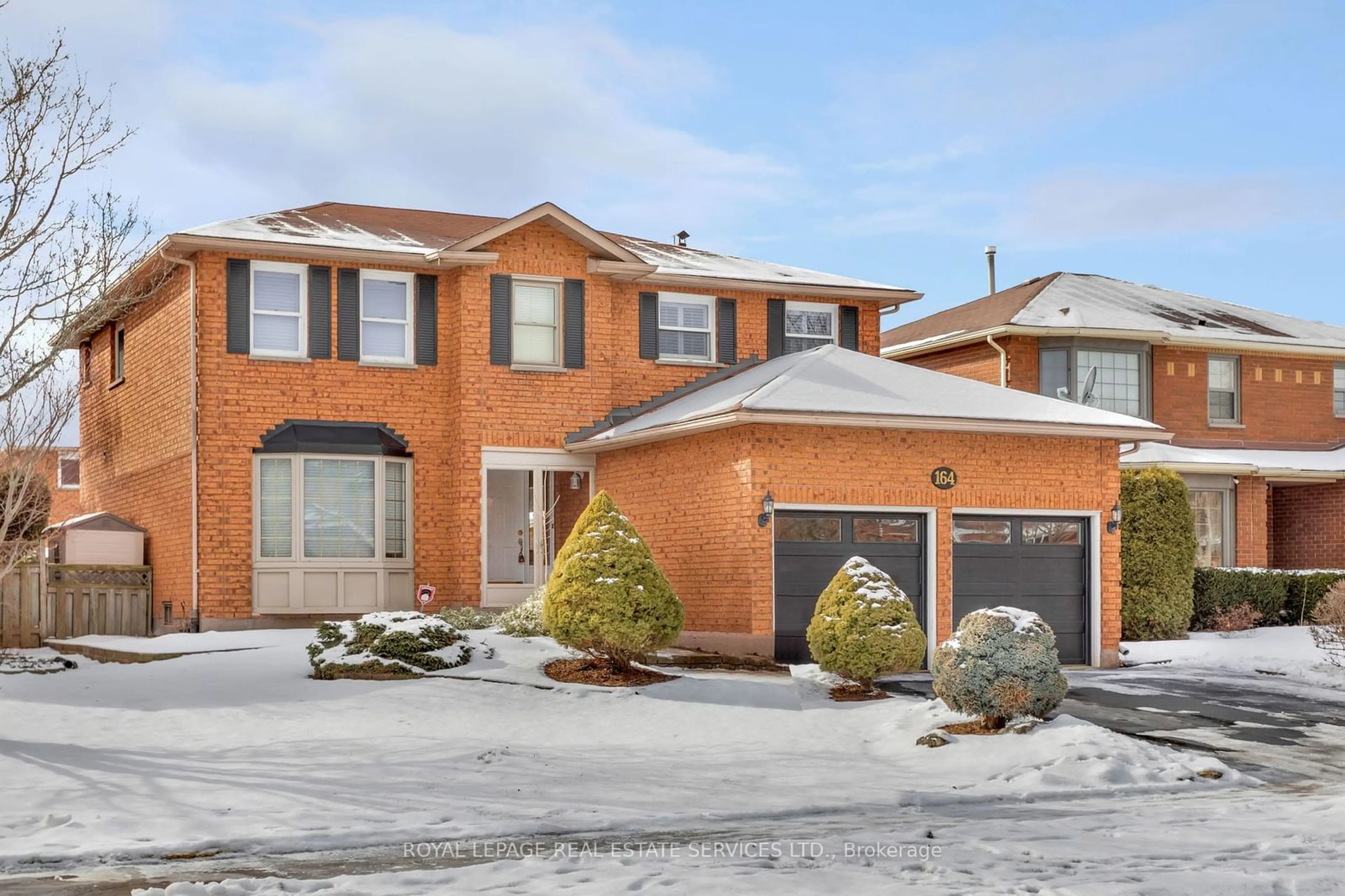 Home with brick exterior material, street for 164 Warner Dr, Oakville Ontario L6L 6E7