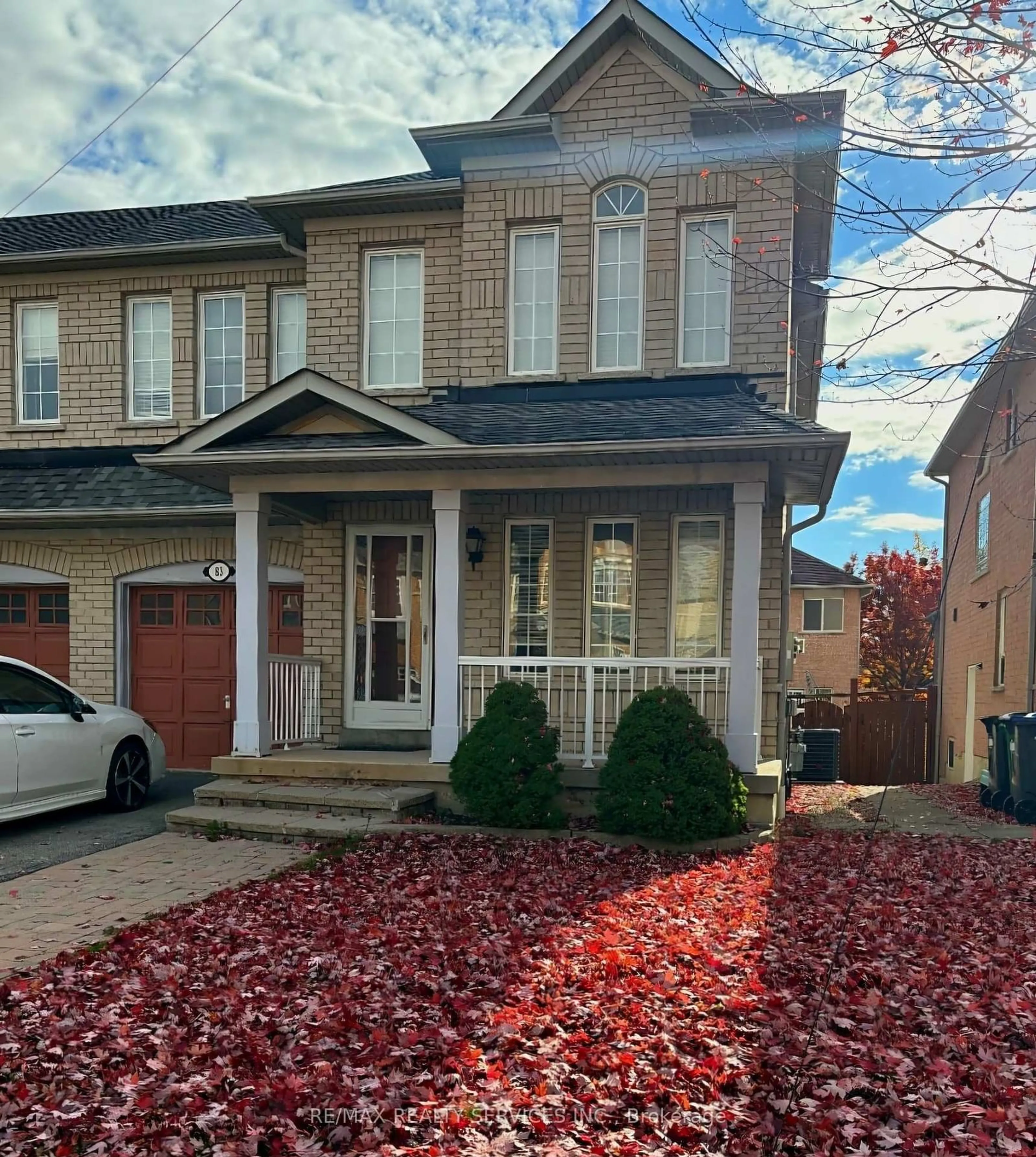 Home with brick exterior material, street for 83 Starhill Cres, Brampton Ontario L6R 2P8