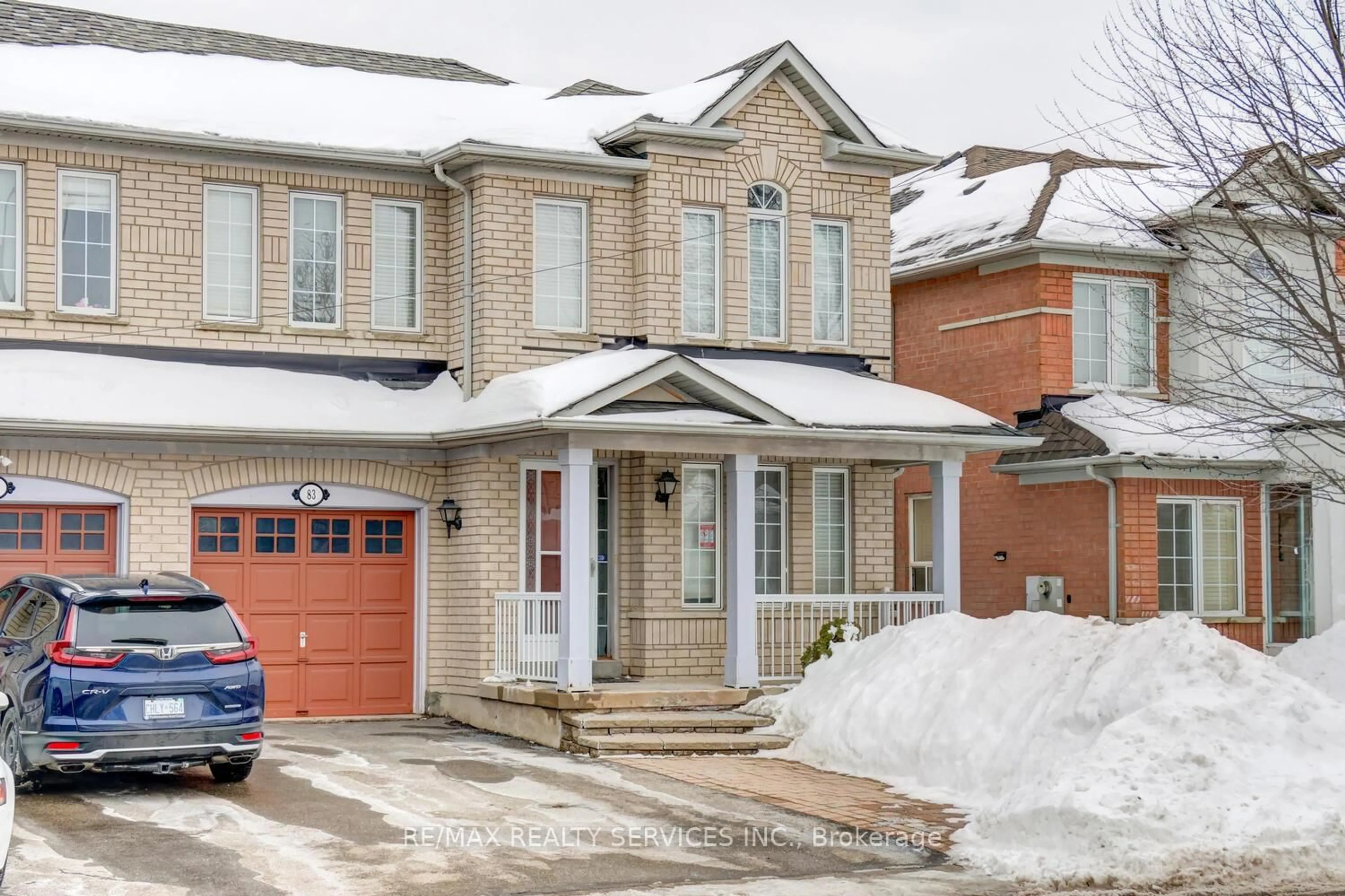 Home with brick exterior material, street for 83 Starhill Cres, Brampton Ontario L6R 2P8