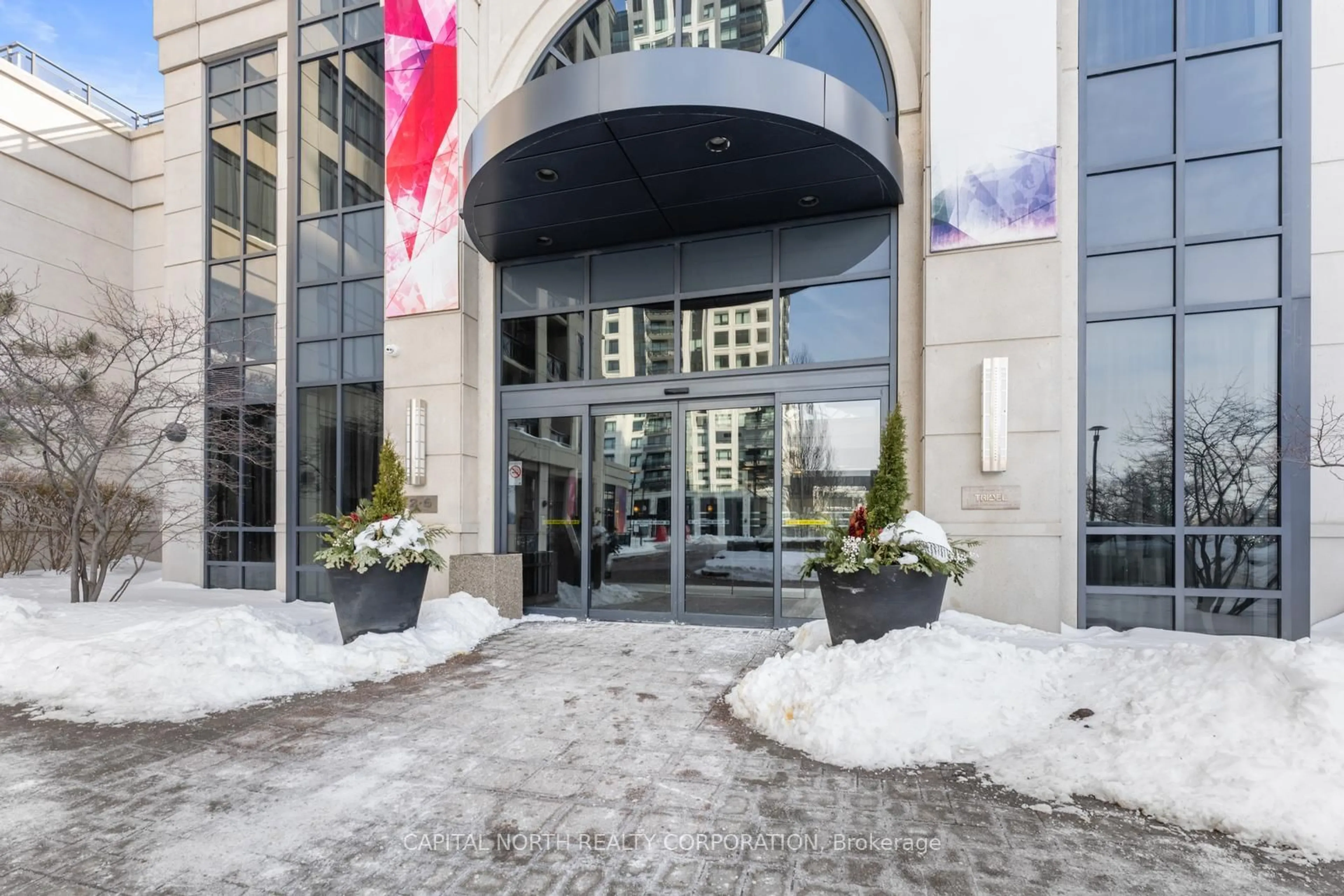 Indoor foyer for 6 Eva Rd #705, Toronto Ontario M9C 0B1