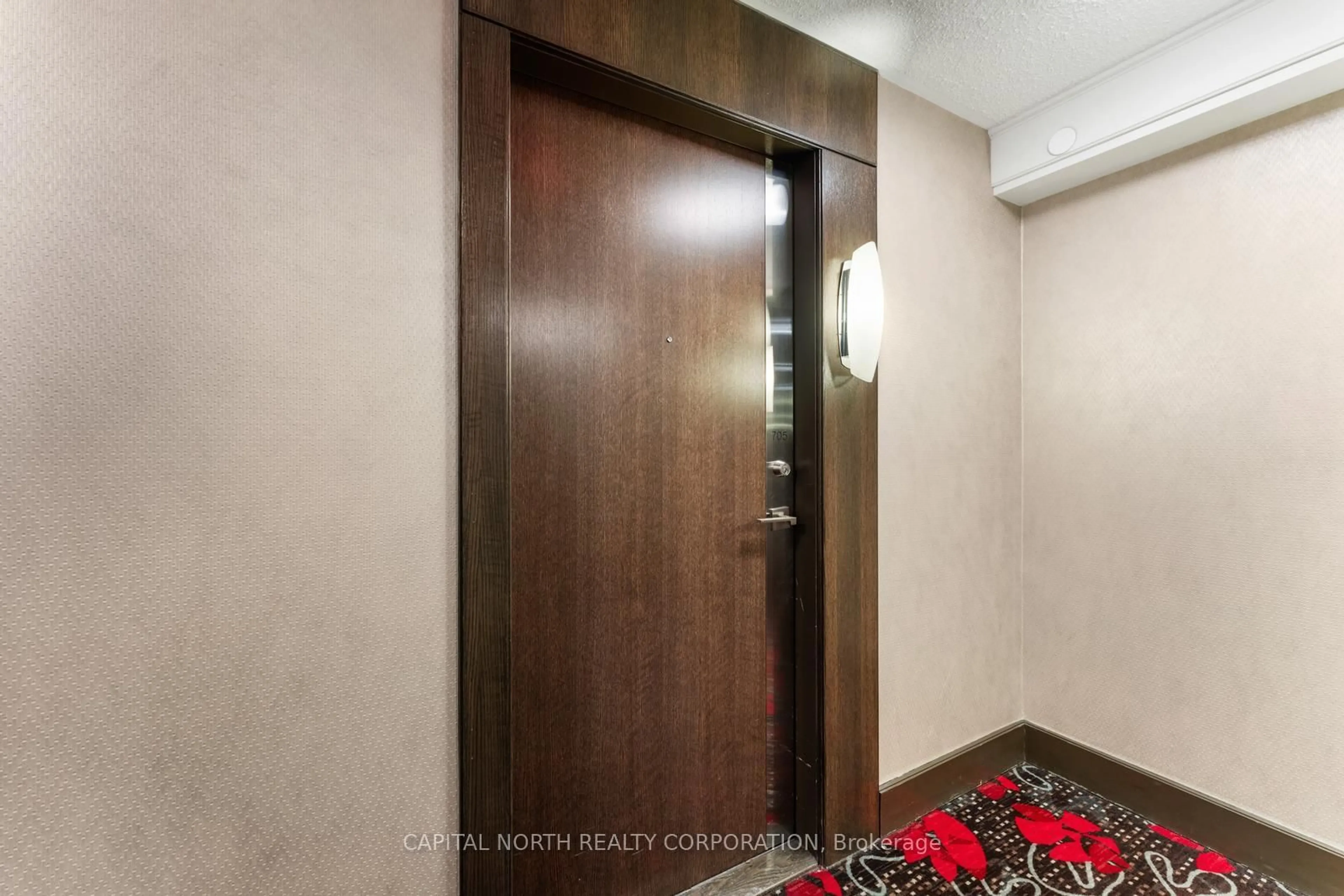 Indoor foyer for 6 Eva Rd #705, Toronto Ontario M9C 0B1