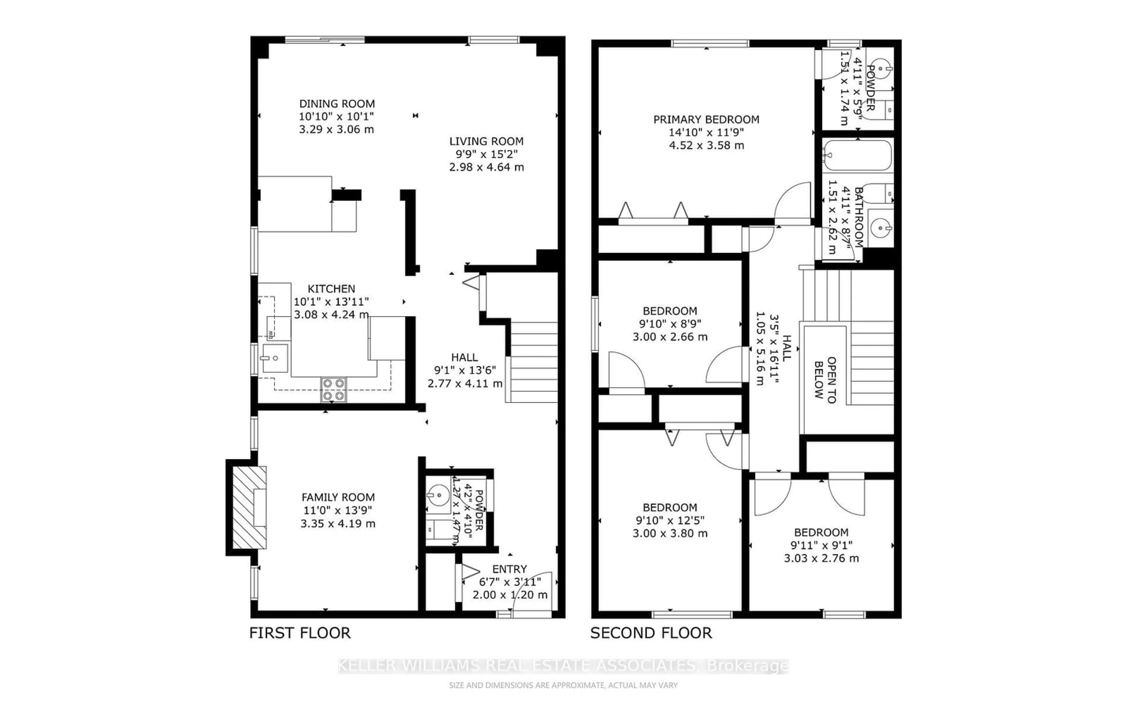 Floor plan for 3125 Olympus Mews, Mississauga Ontario L5N 4W2