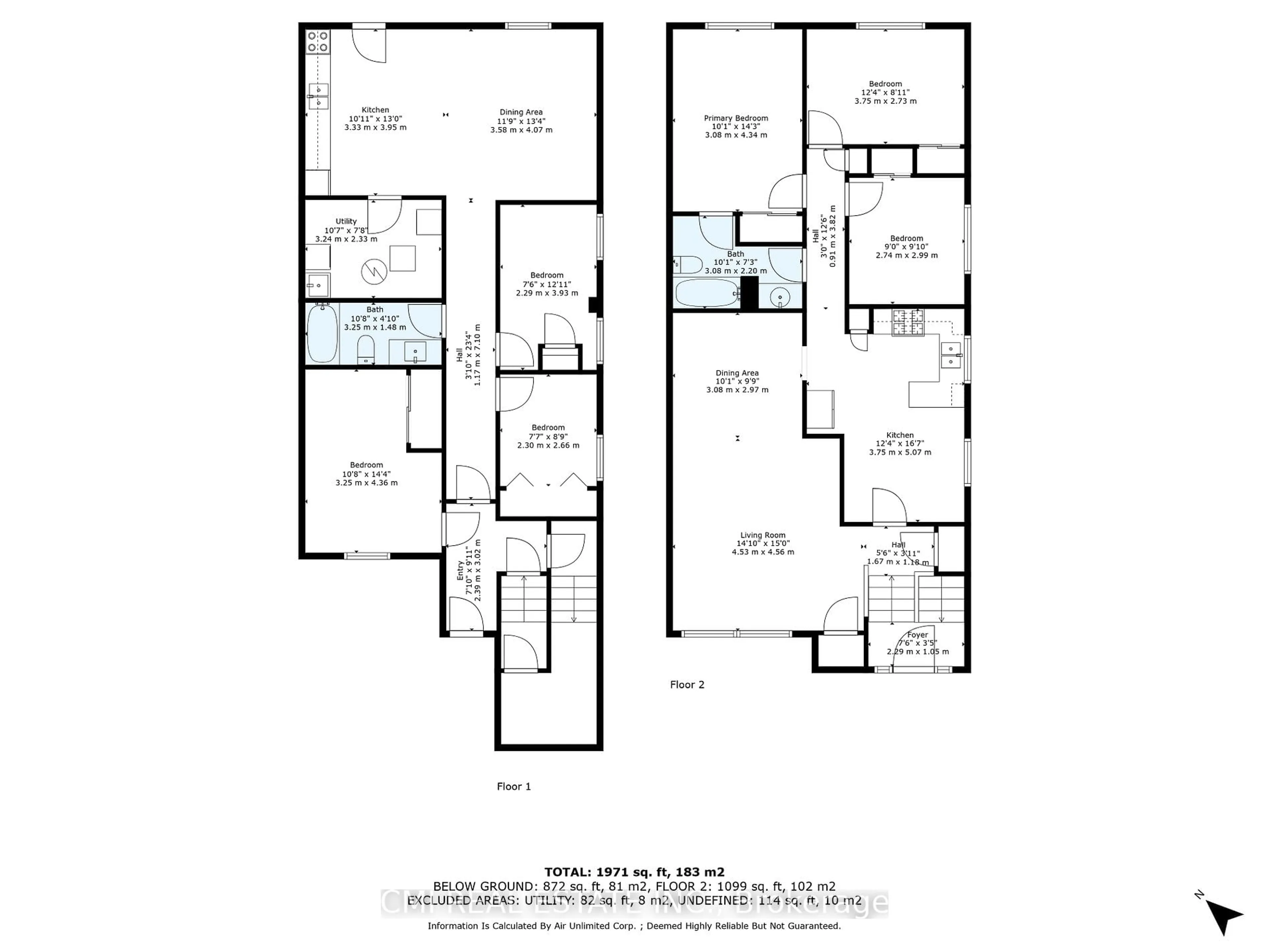 Floor plan for 7285 Lancaster Ave, Mississauga Ontario L4T 2L5