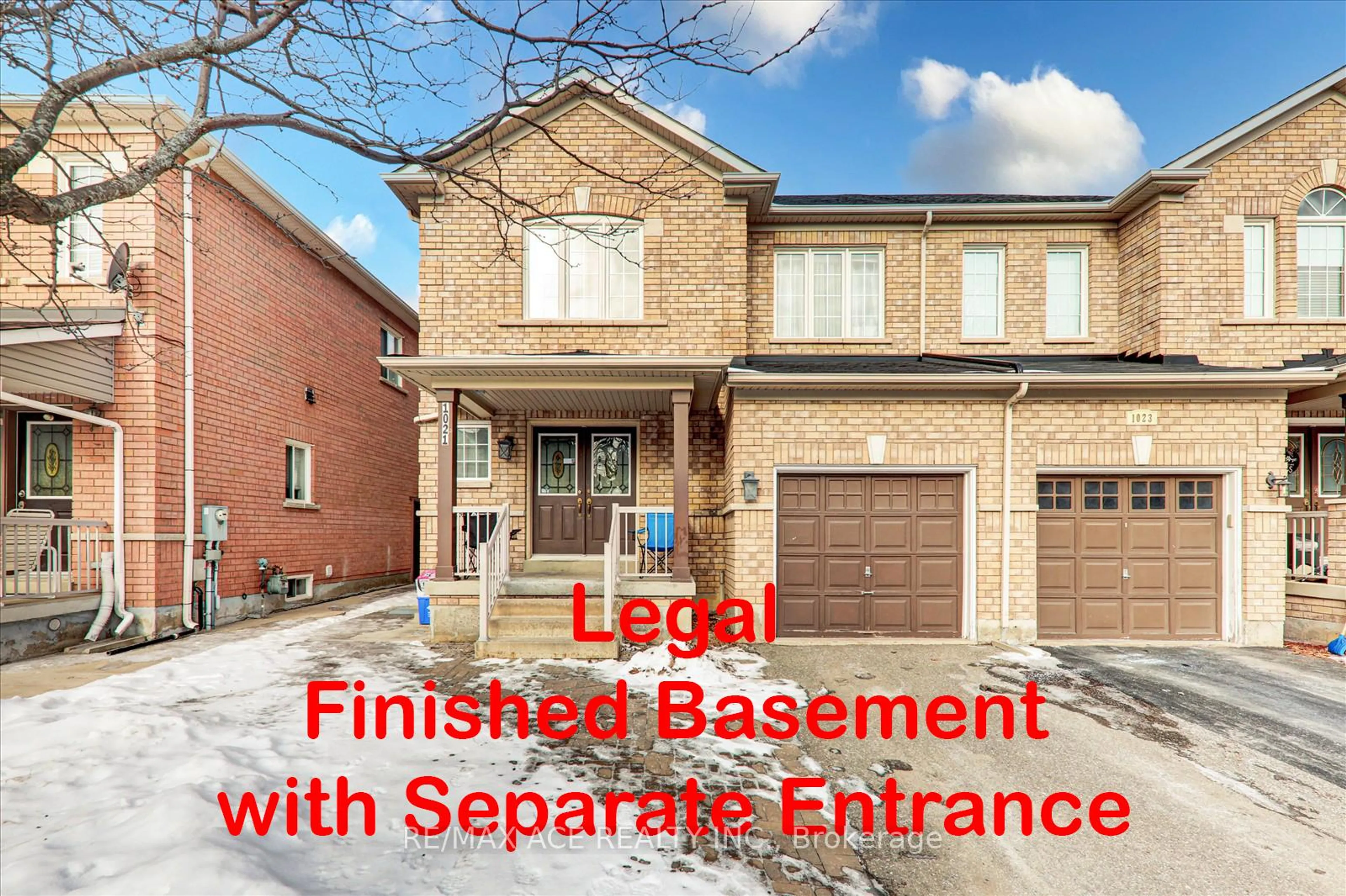 Home with brick exterior material, street for 1021 Cumming Blvd, Milton Ontario L9T 6S7