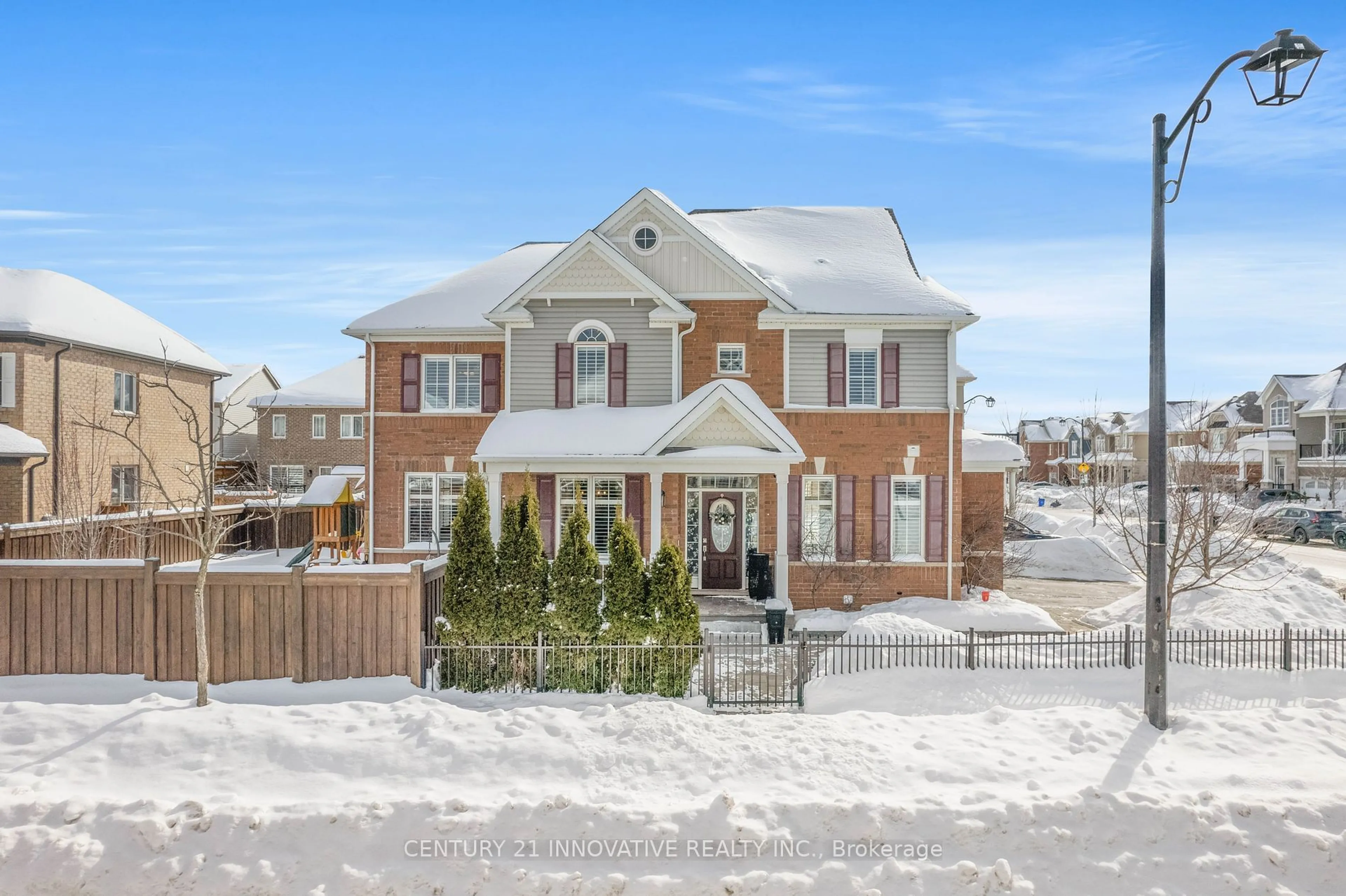 Home with brick exterior material, street for 1437 Farmstead Dr, Milton Ontario L9E 0B7