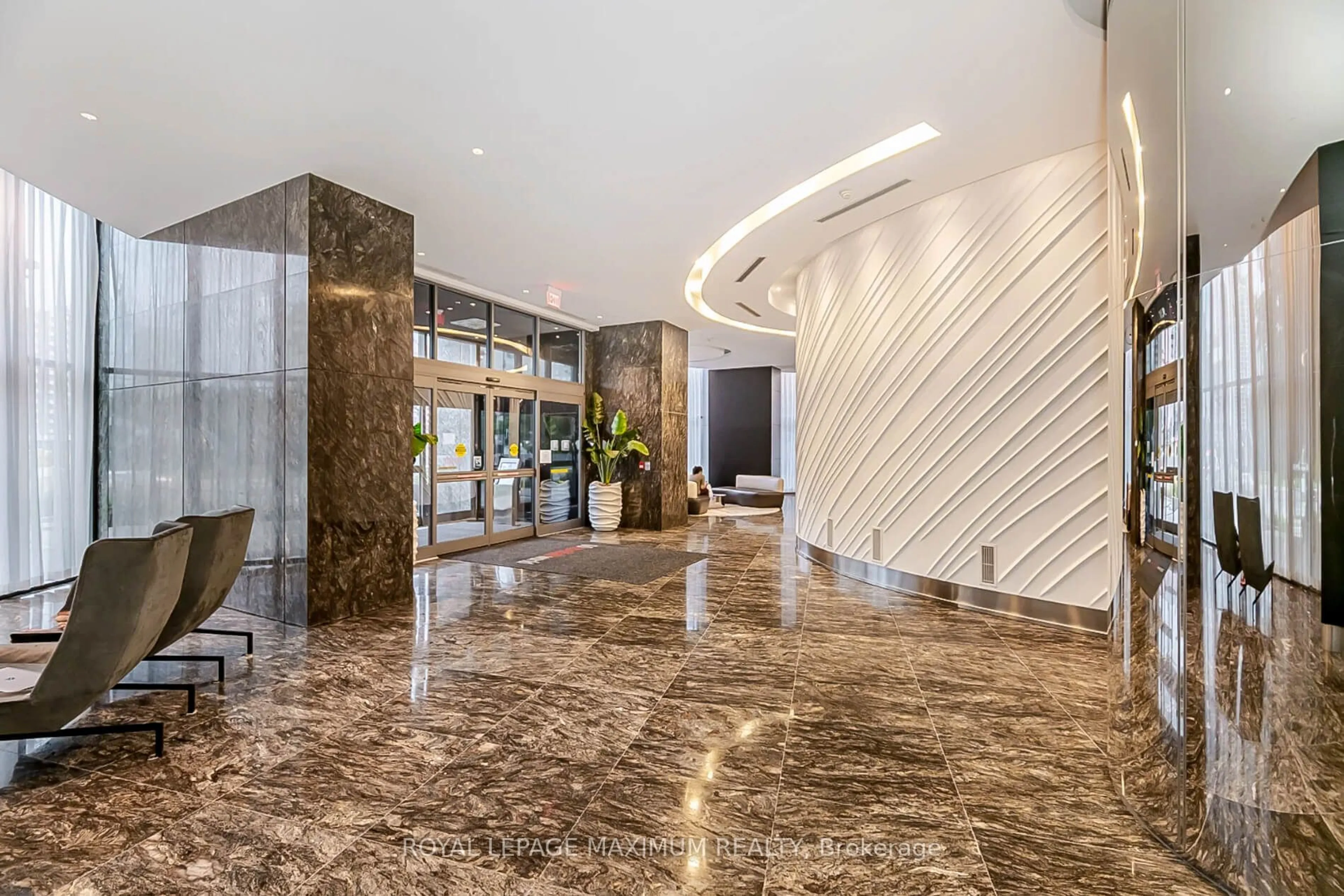 Lobby for 60 Absolute Ave #3801, Mississauga Ontario L4Z 0A9