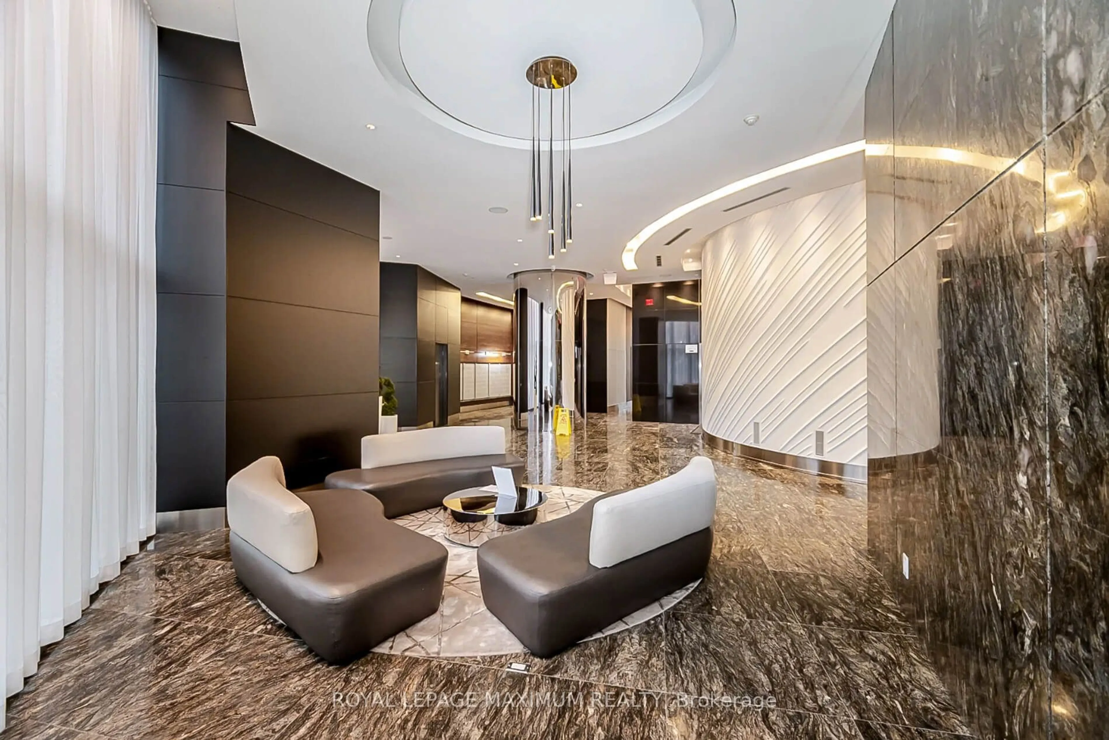 Lobby for 60 Absolute Ave #3801, Mississauga Ontario L4Z 0A9