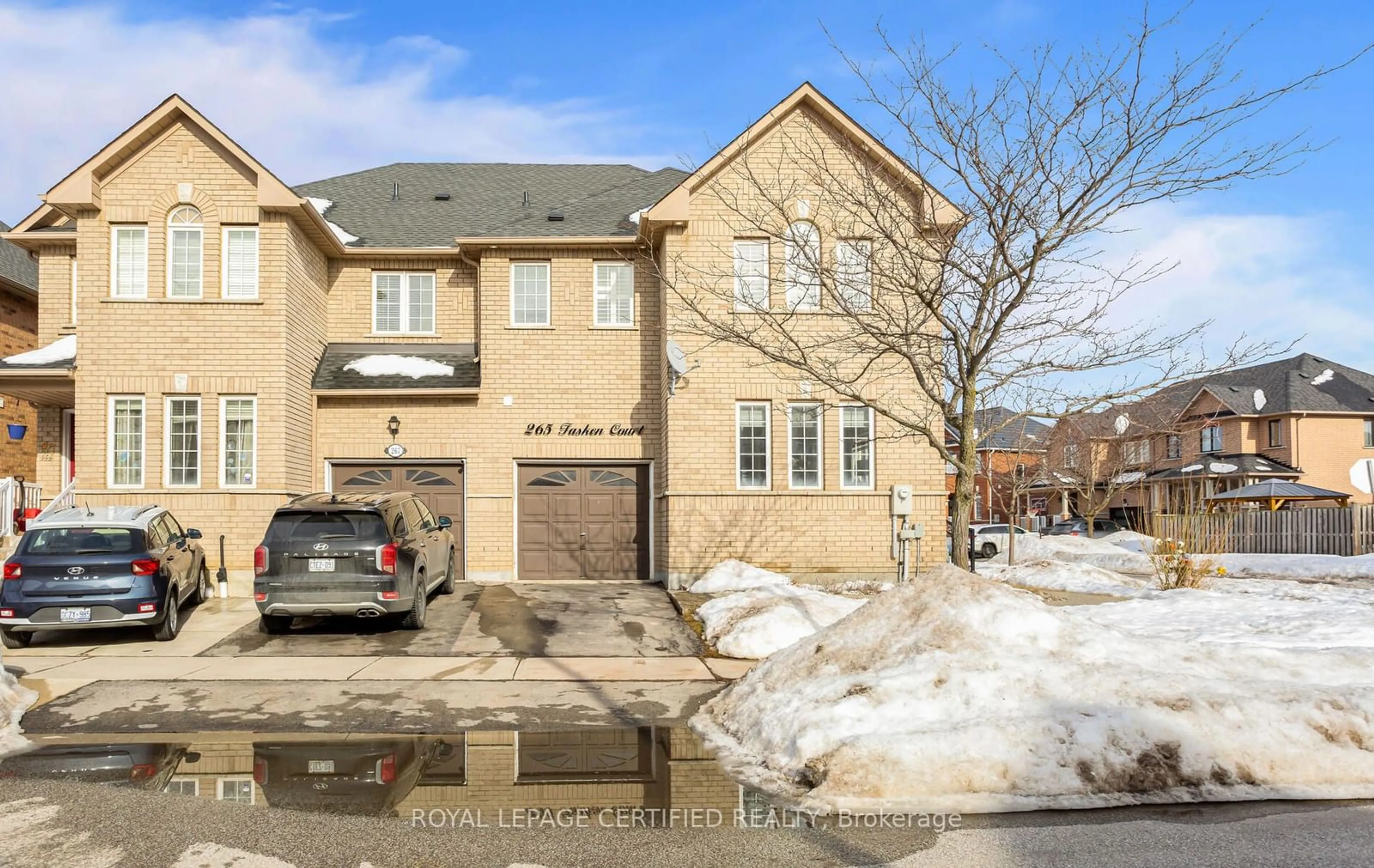 Home with brick exterior material, street for 265 Fasken Crt, Milton Ontario L9T 6S9