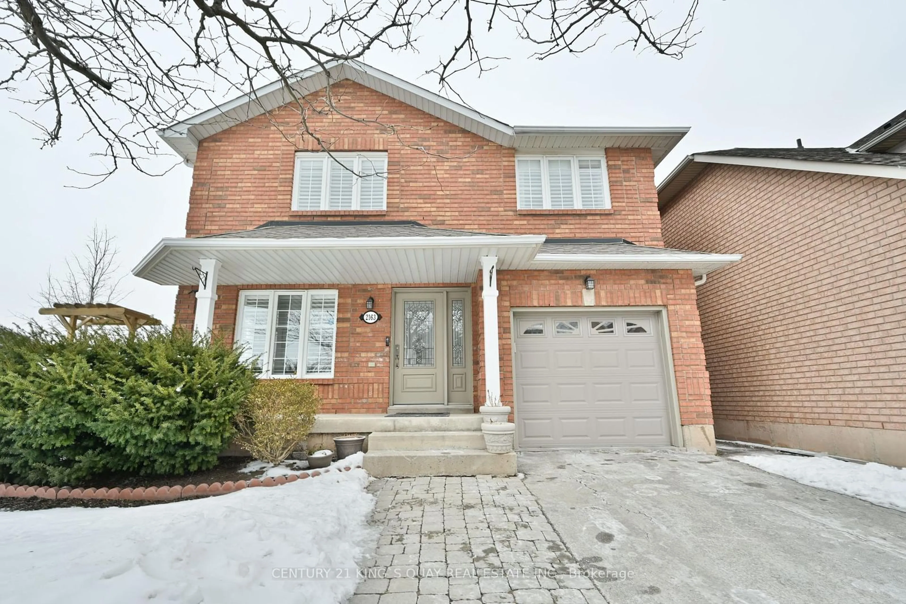 Home with brick exterior material, street for 2163 Blue Ridge Lane, Oakville Ontario L6M 3W7