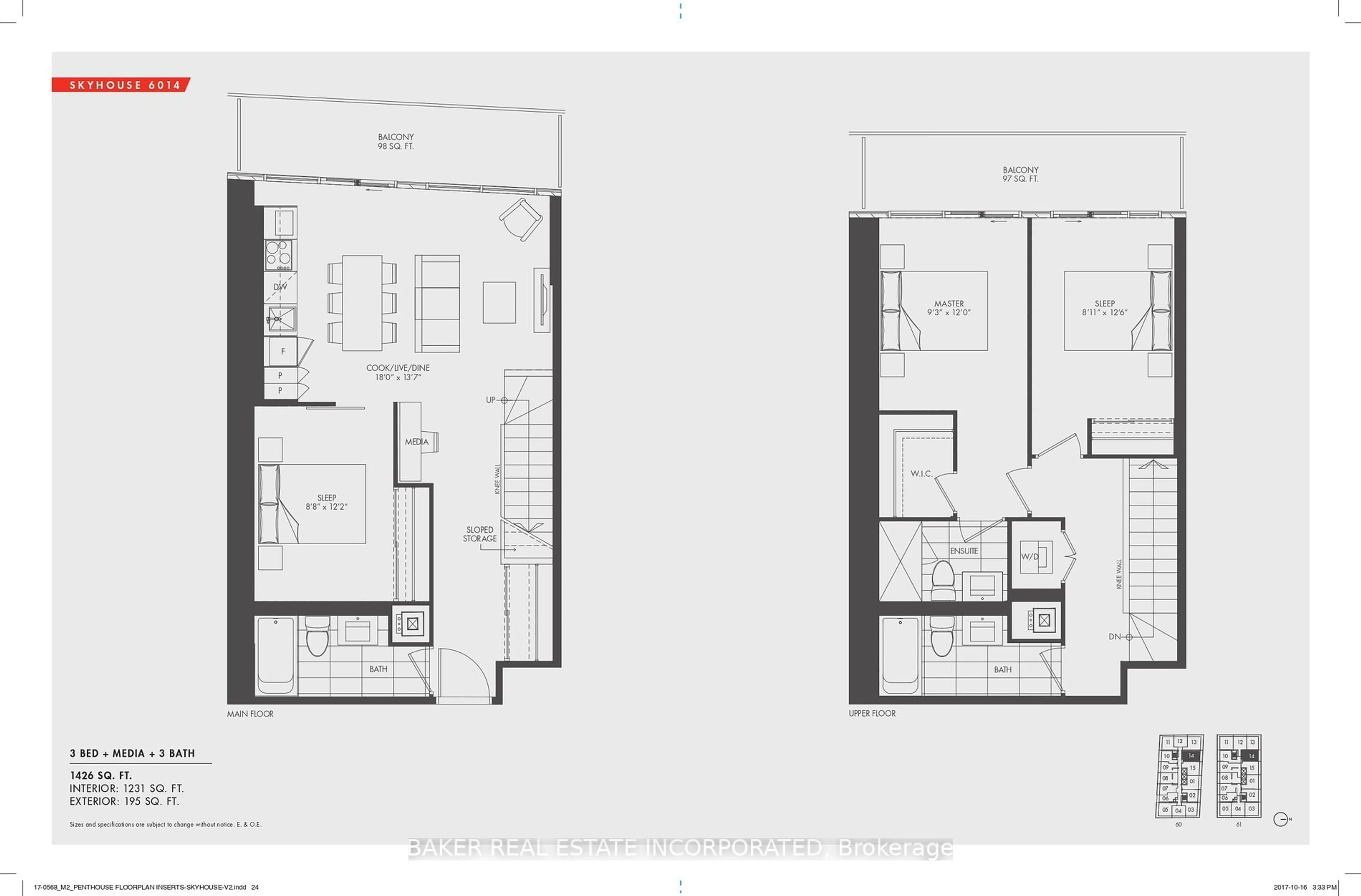 Floor plan for 3883 Quartz Rd #6014, Mississauga Ontario L5B 0M4