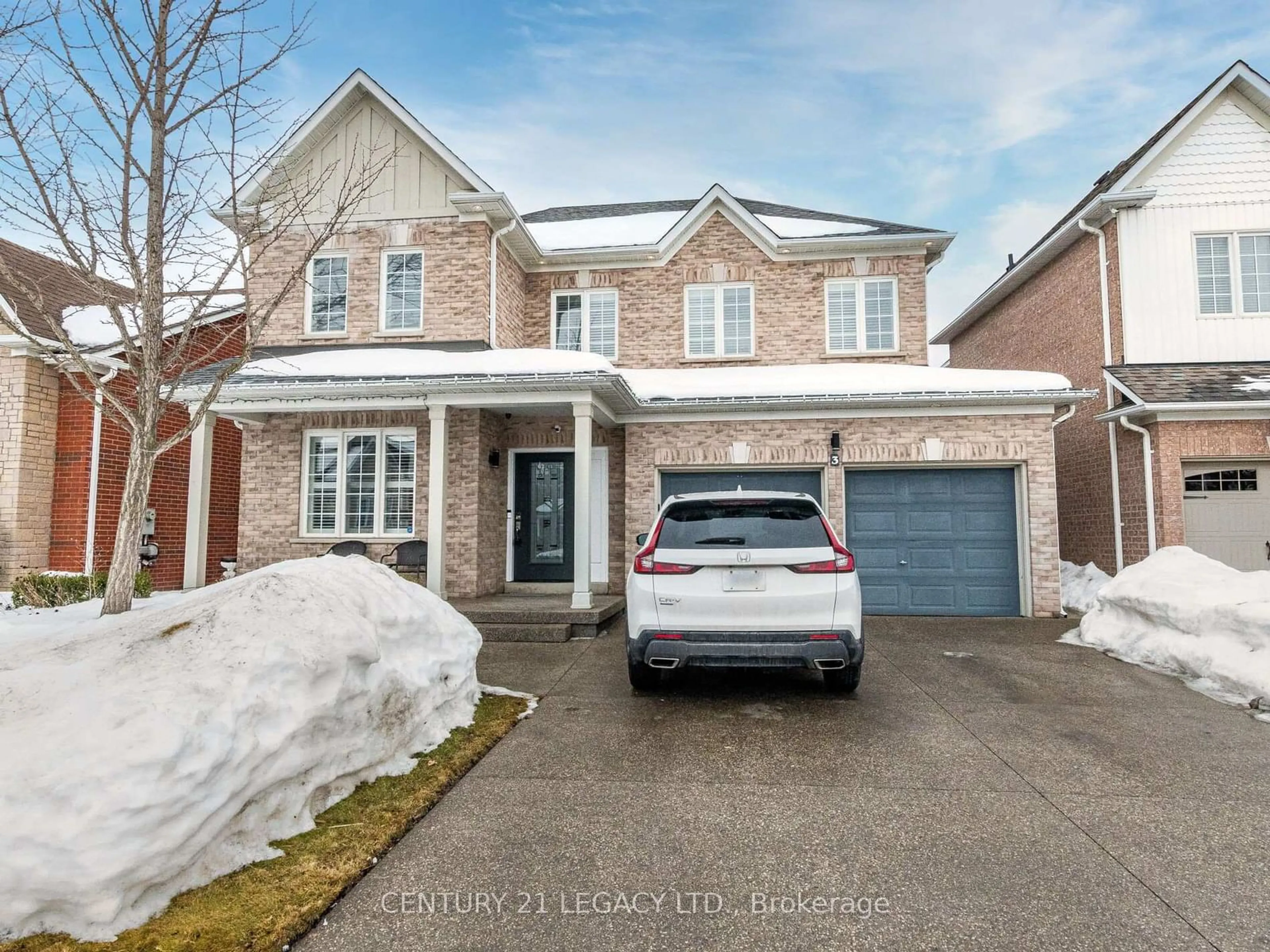 Home with brick exterior material, street for 3 Bowsfield Dr, Brampton Ontario L6P 1C8