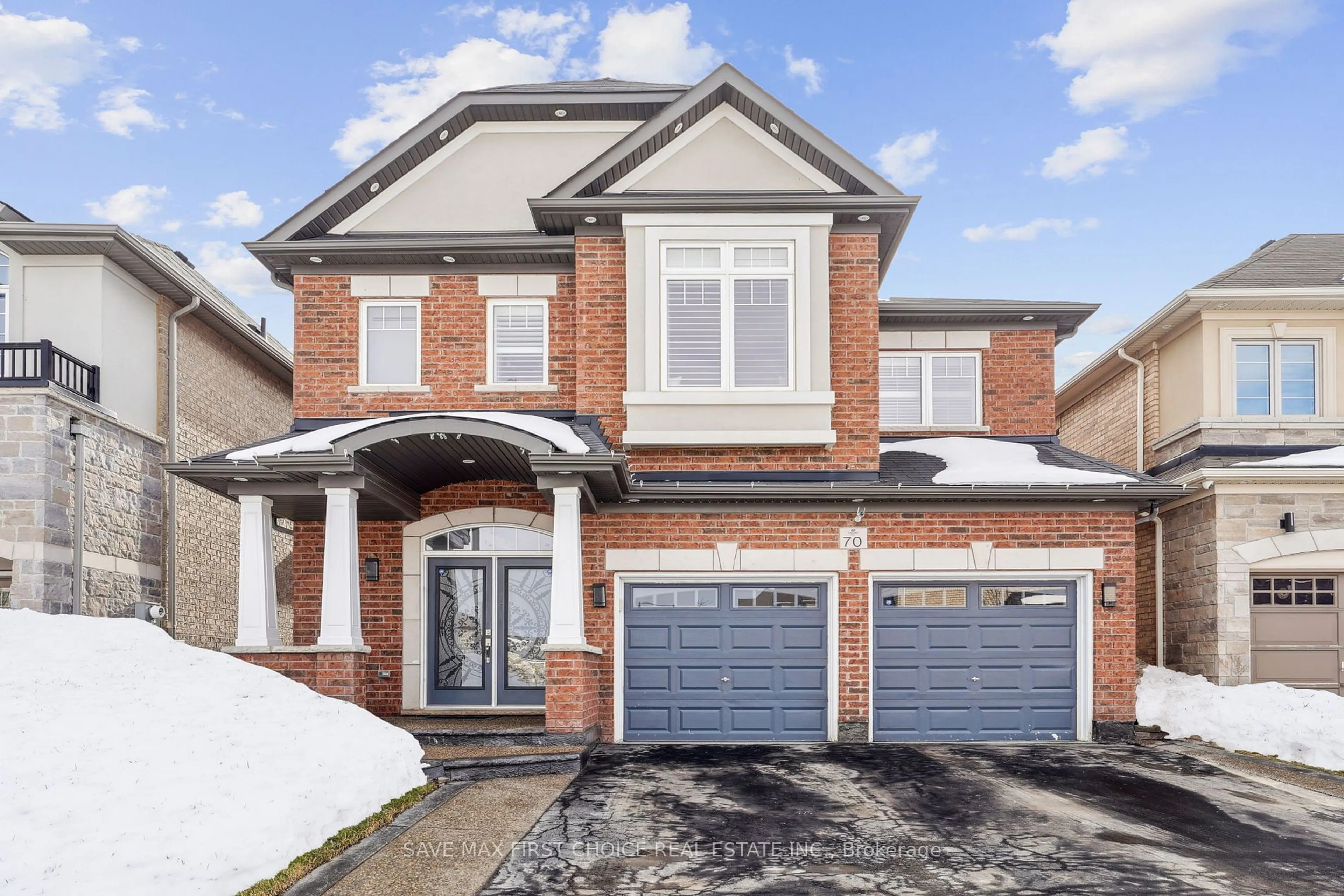 Home with brick exterior material, street for 70 Masken Circ, Brampton Ontario L7A 4K3