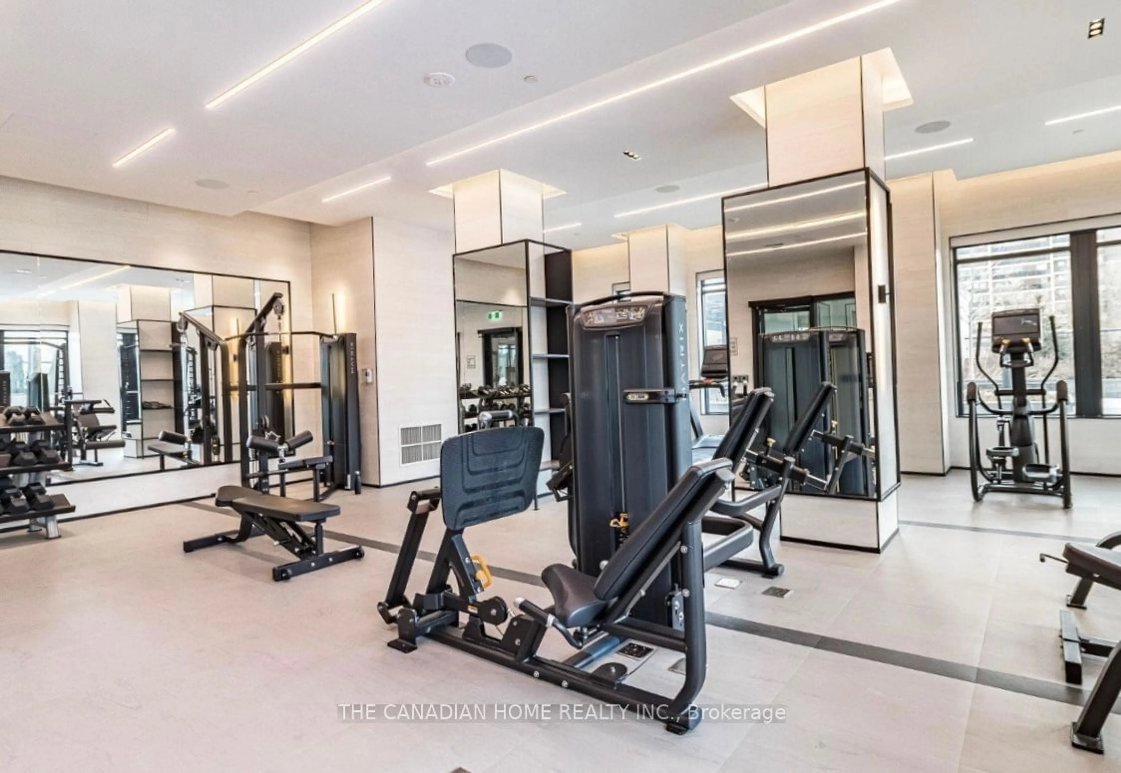 Gym or fitness room for 10 Eva Rd #2401, Toronto Ontario M9C 0B3