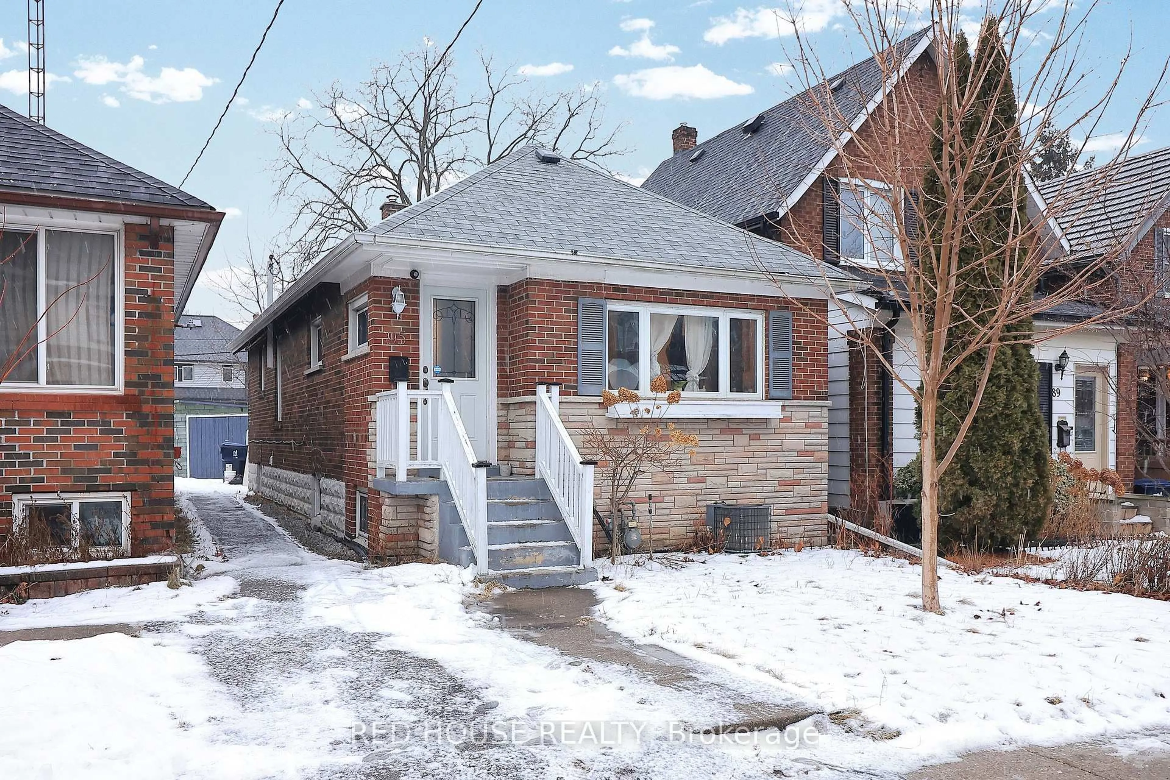 Home with brick exterior material, street for 95 Tenth St, Toronto Ontario M8V 3E9