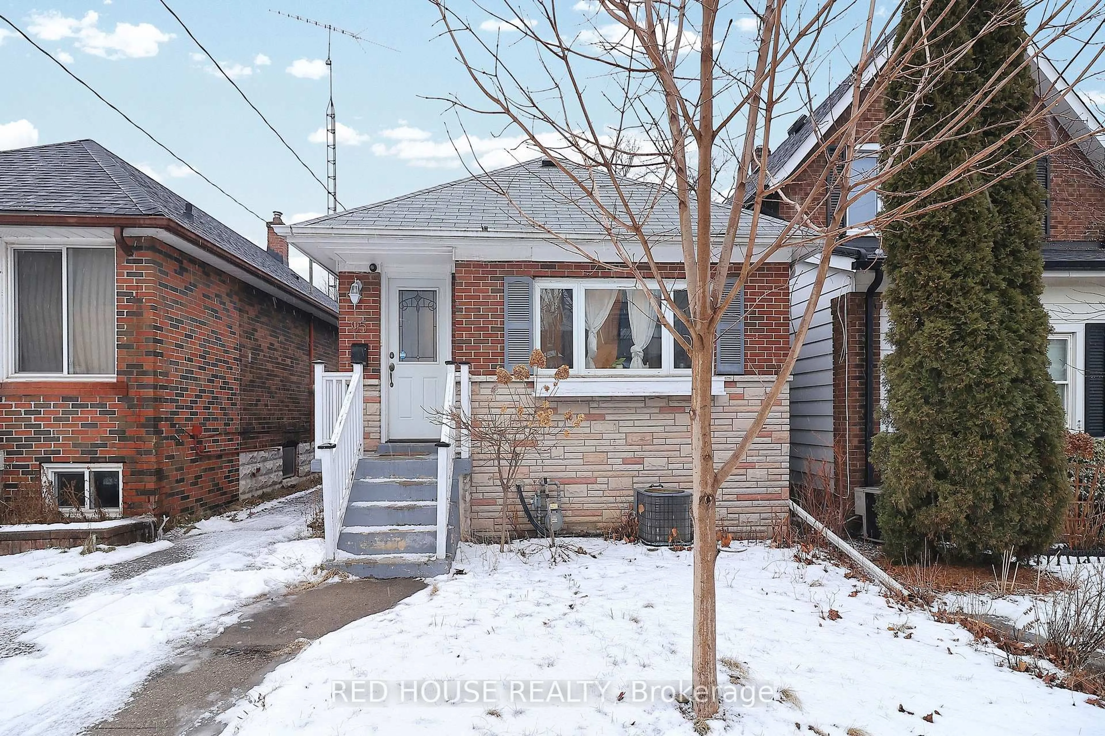 Home with brick exterior material, street for 95 Tenth St, Toronto Ontario M8V 3E9