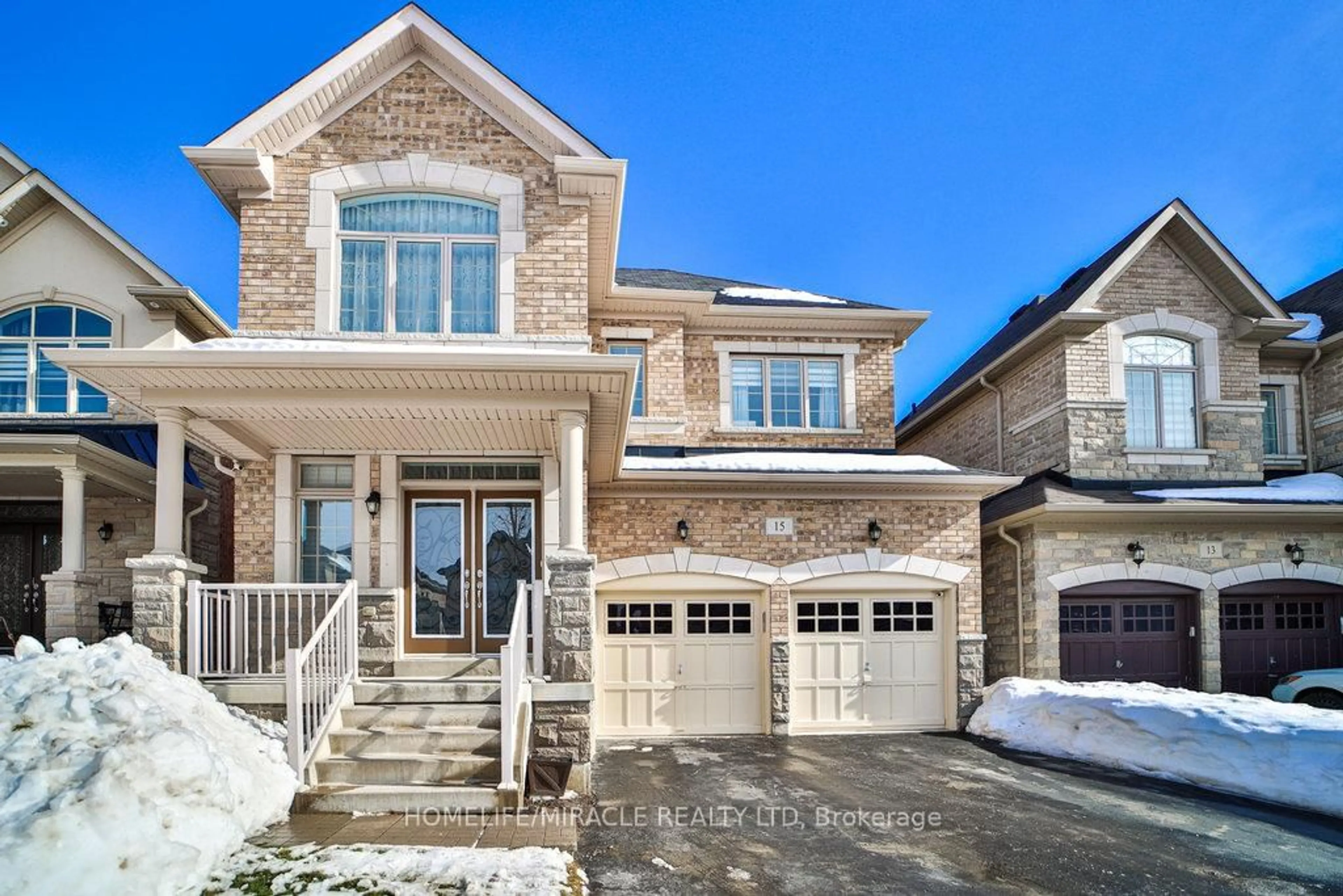 Home with brick exterior material, street for 15 Fieldstone Lane, Caledon Ontario L7C 3Y8