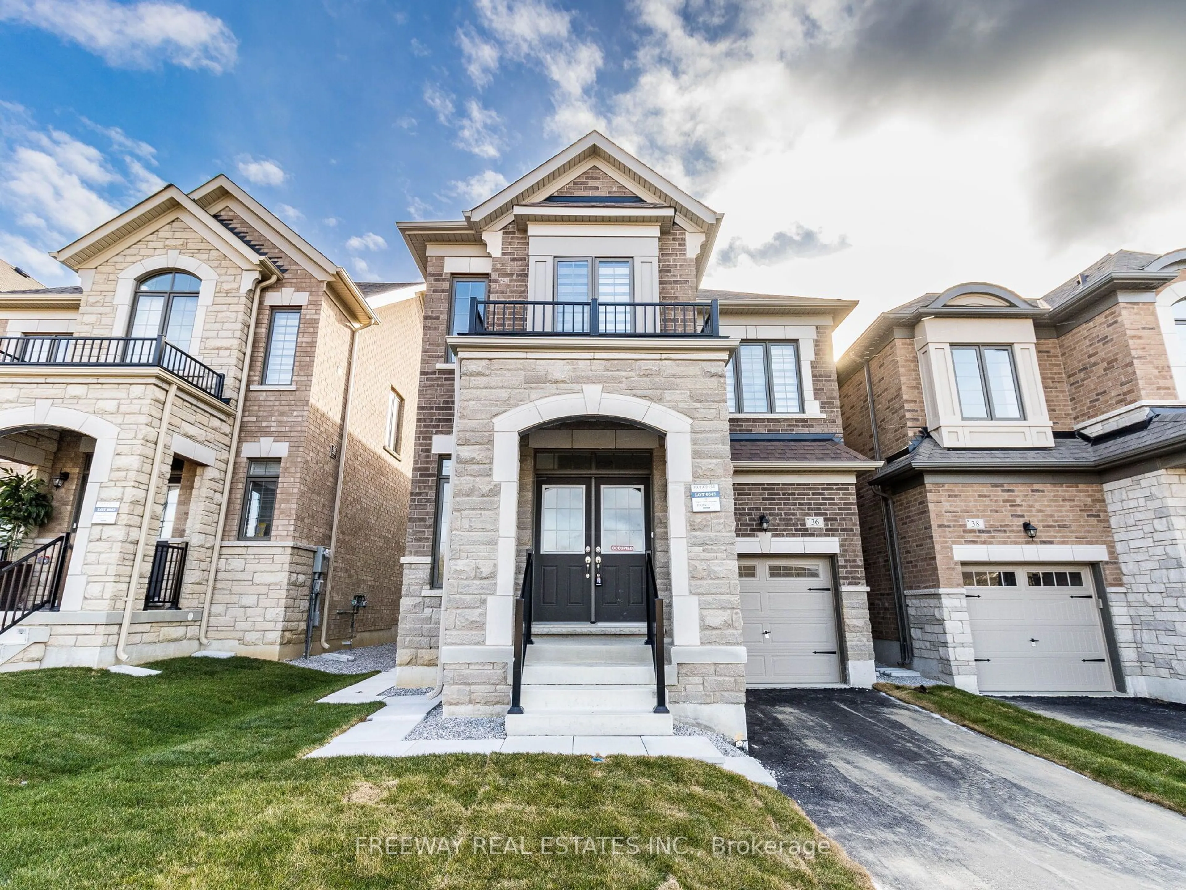 Home with brick exterior material, street for 36 Sapwood Cres, Brampton Ontario L6Z 1W5