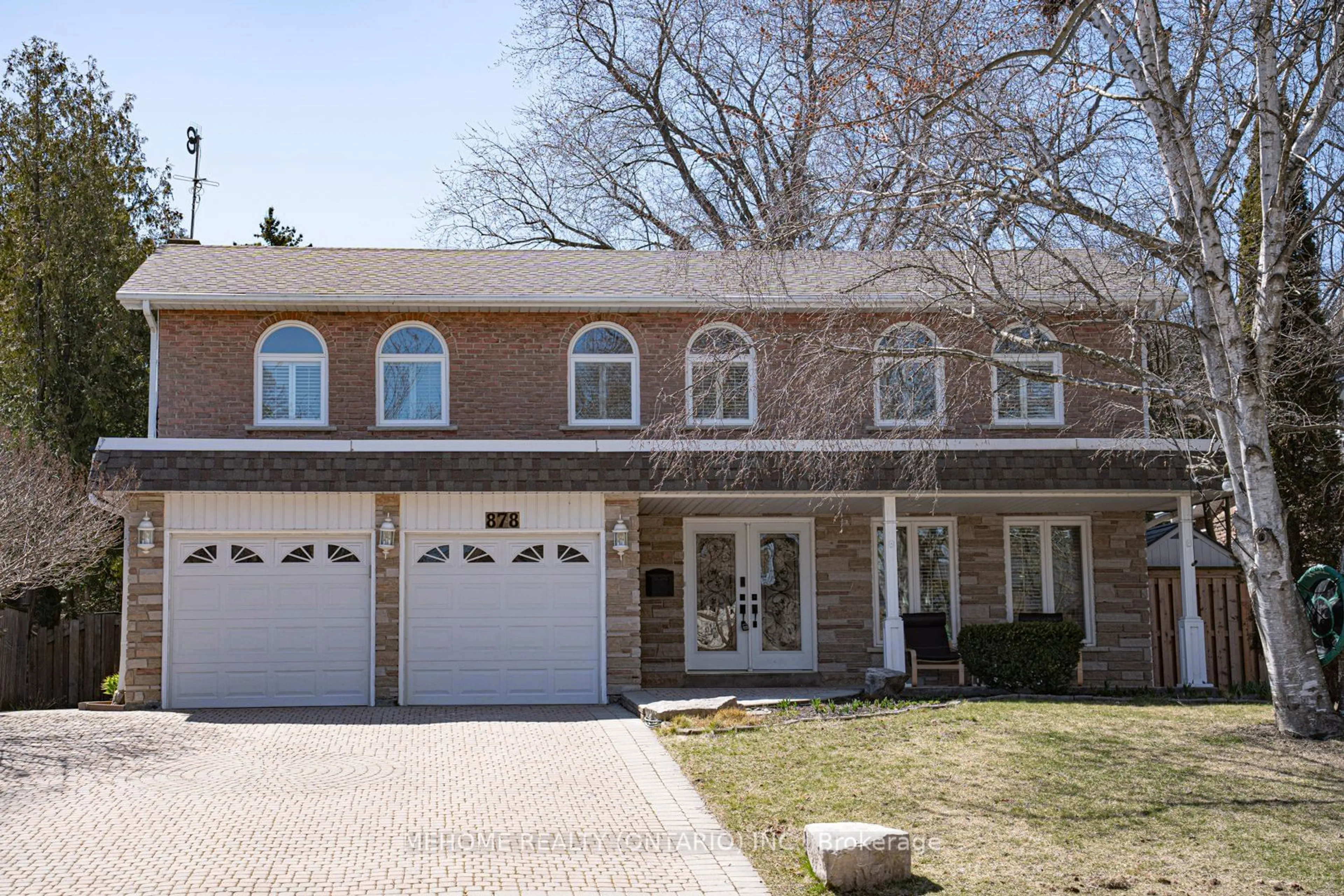 Home with brick exterior material, street for 878 Silver Birch Tr, Mississauga Ontario L5J 4C1