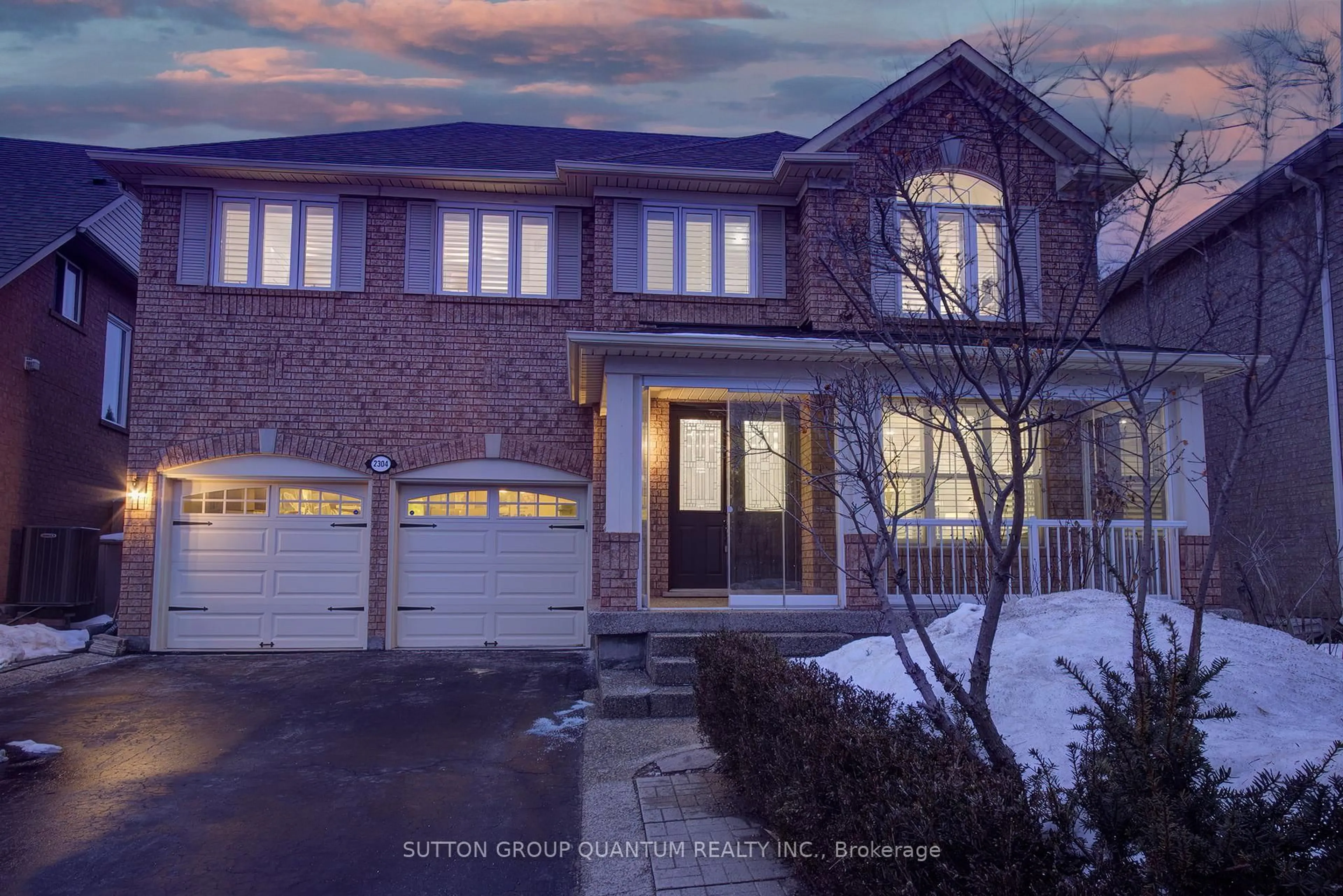 Home with brick exterior material, street for 2304 Kingsmill Cres, Oakville Ontario L6M 3X9