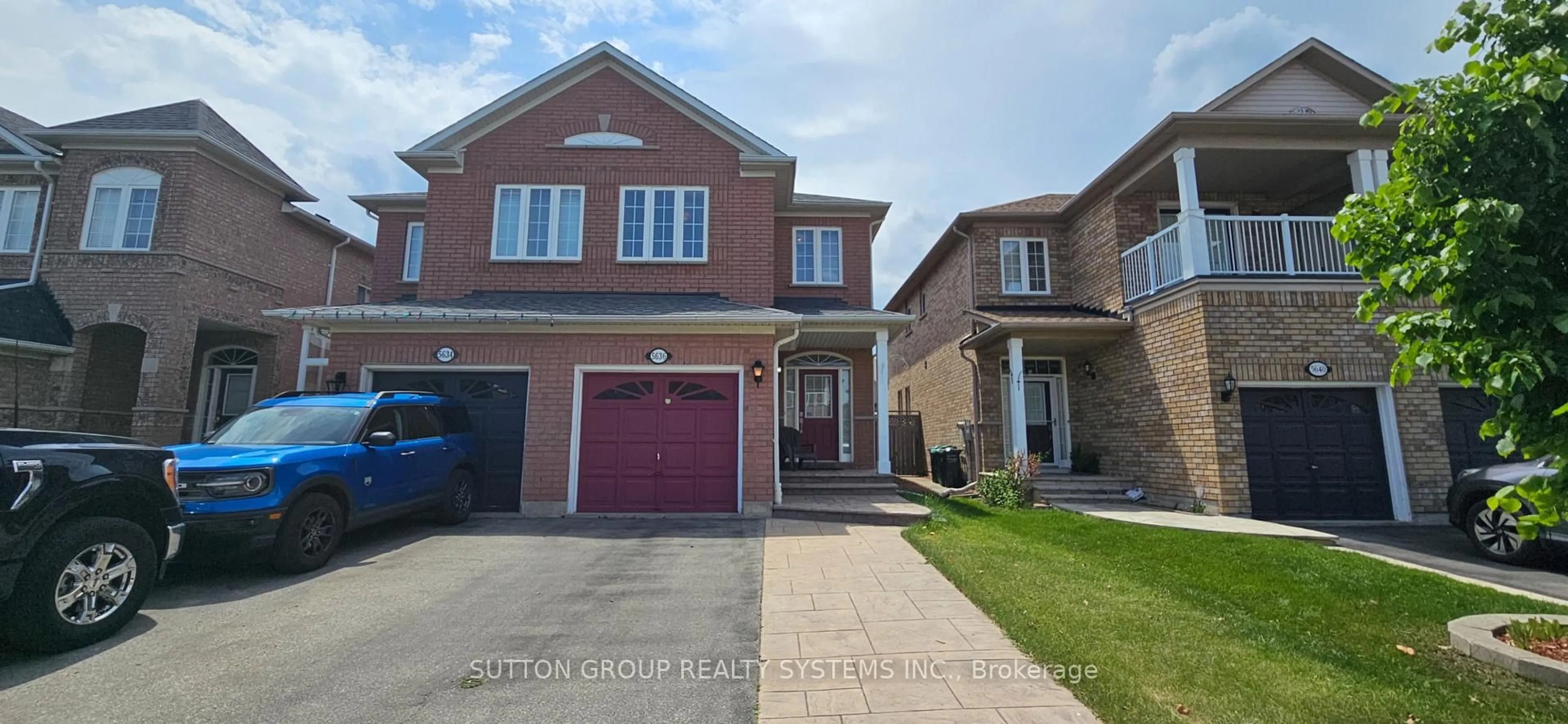 Home with brick exterior material, street for 5636 Raleigh St, Mississauga Ontario L5M 7E4