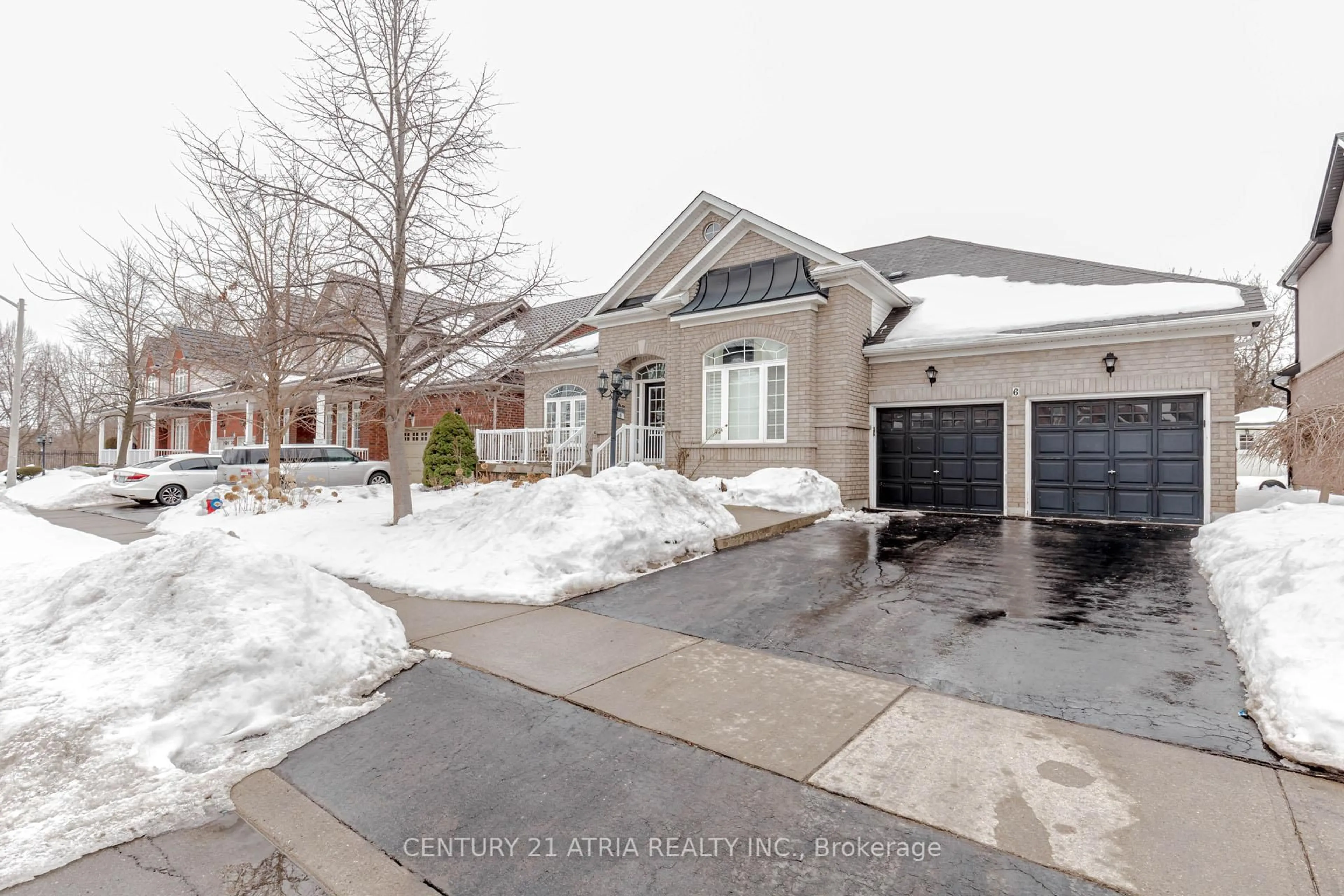 Home with brick exterior material, street for 6 Shuter Lane, Brampton Ontario L6Y 5P1