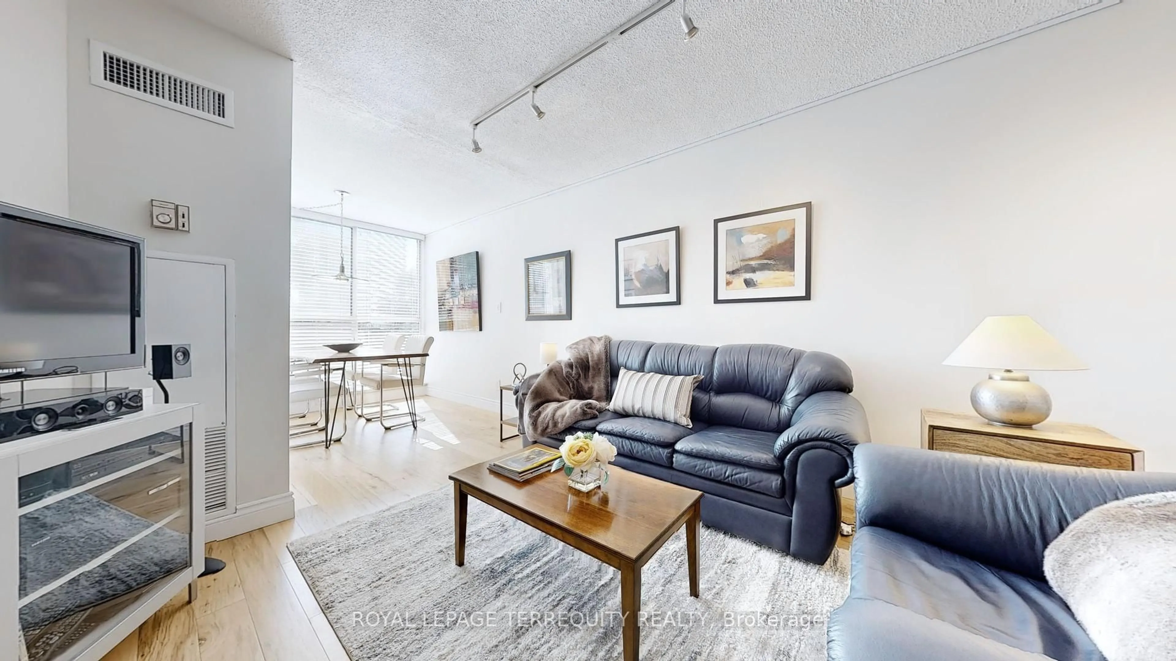 Living room with furniture, unknown for 20 Southport St #511, Toronto Ontario M6S 4Y8