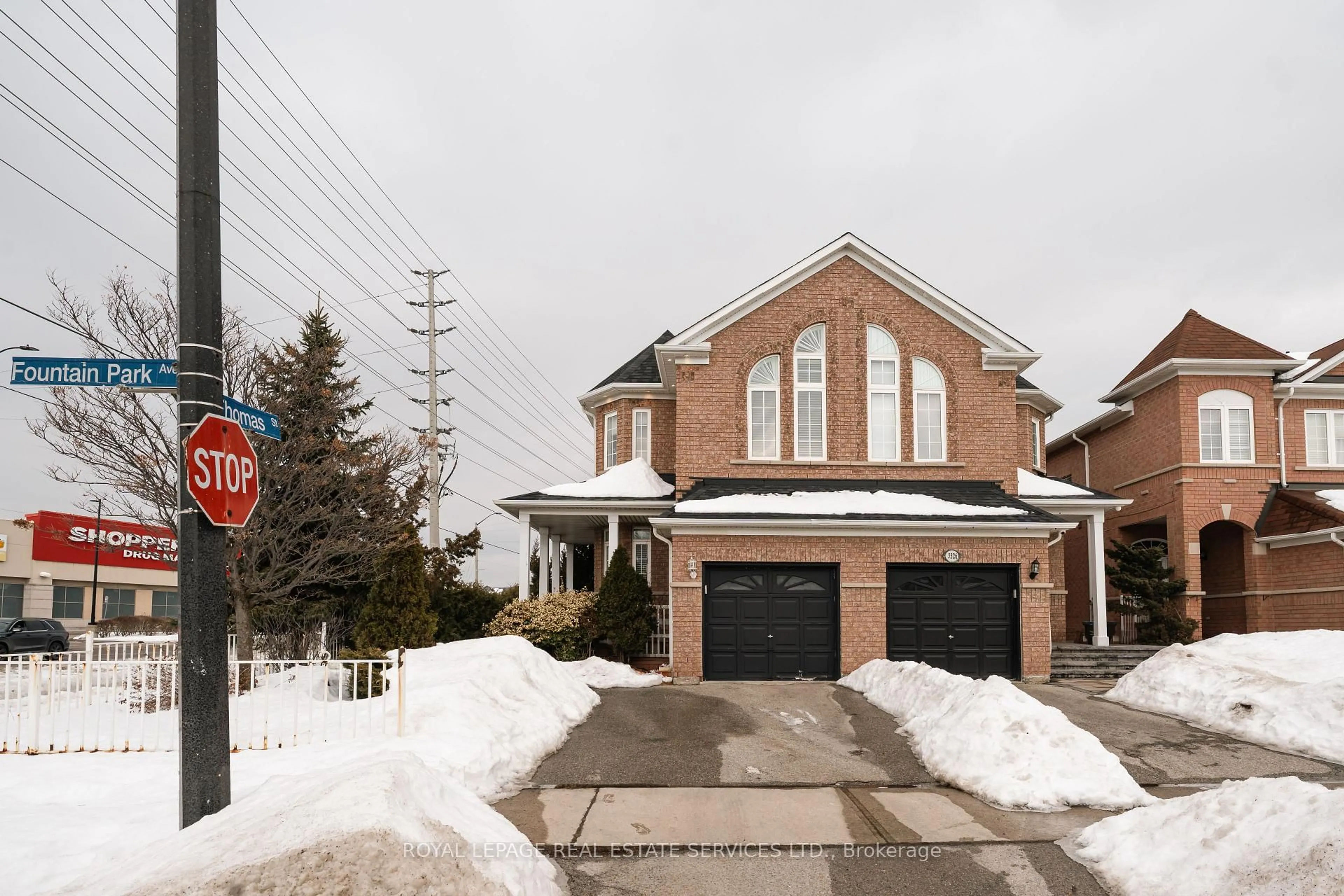 Home with brick exterior material, street for 3650 Thomas St, Mississauga Ontario L5M 7E2