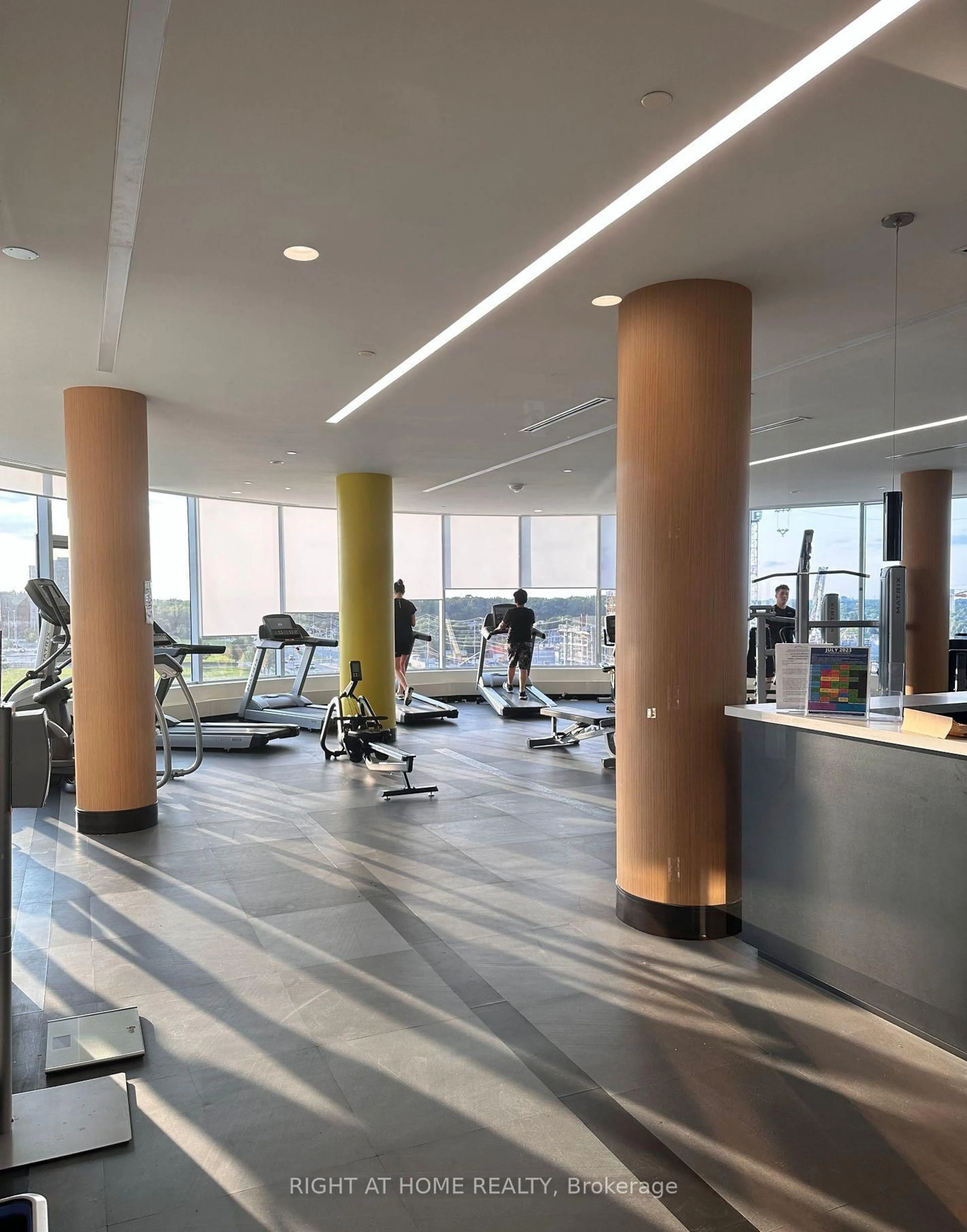 Gym or fitness room for 2520 Eglinton Ave #1612, Mississauga Ontario L5M 0Y4