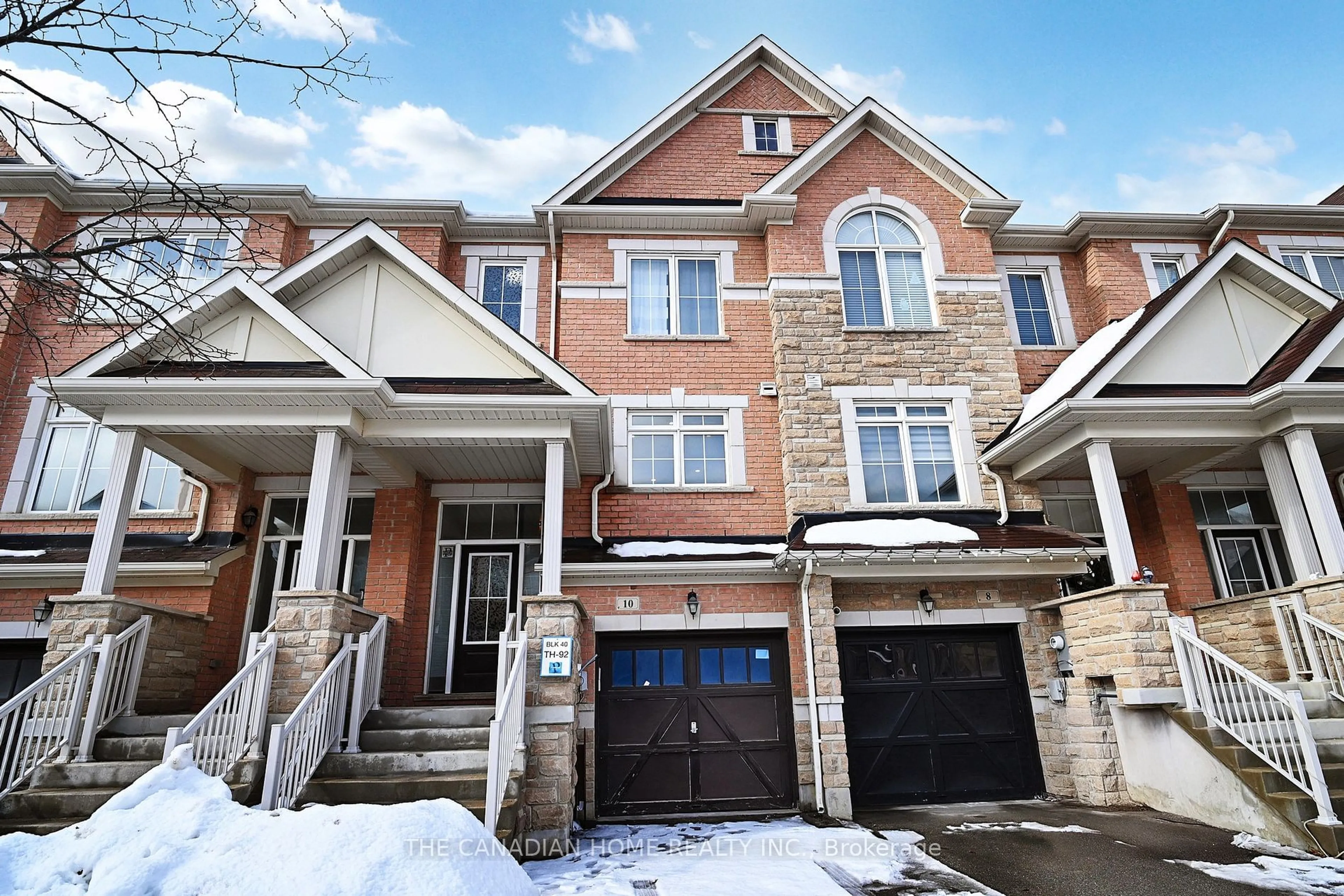 Home with brick exterior material, street for 10 Rockbrook Tr, Brampton Ontario L7A 4H8