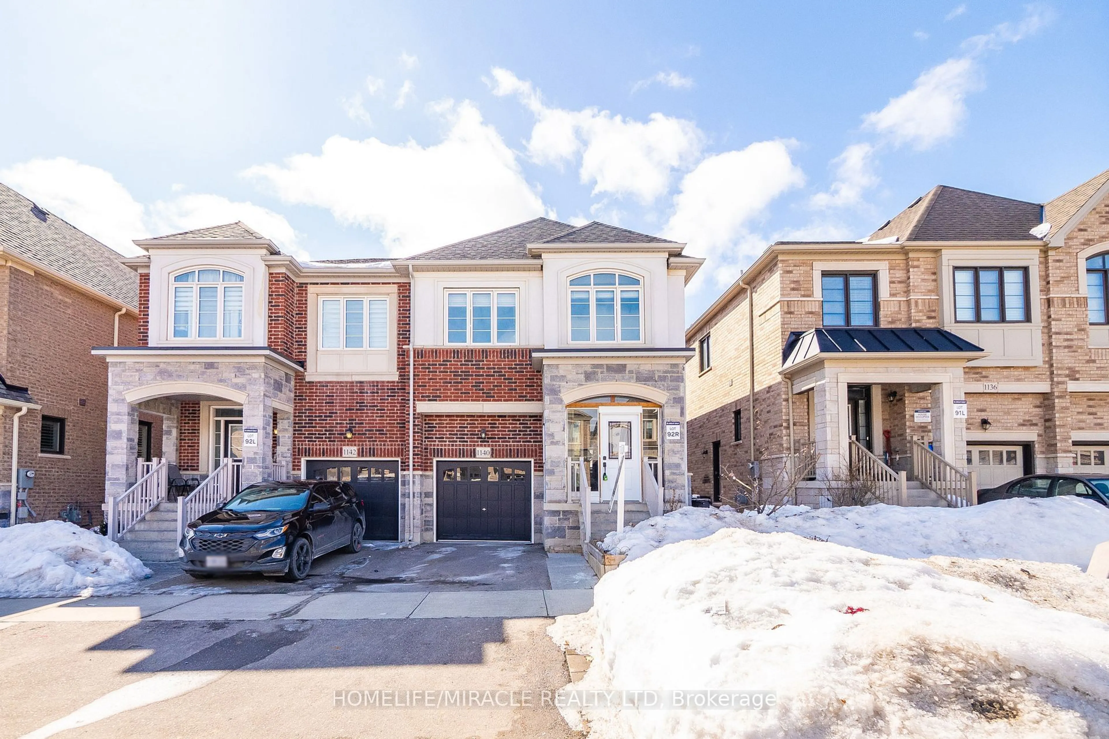 Home with brick exterior material, street for 1140 Hamman Way, Milton Ontario L9E 1K3