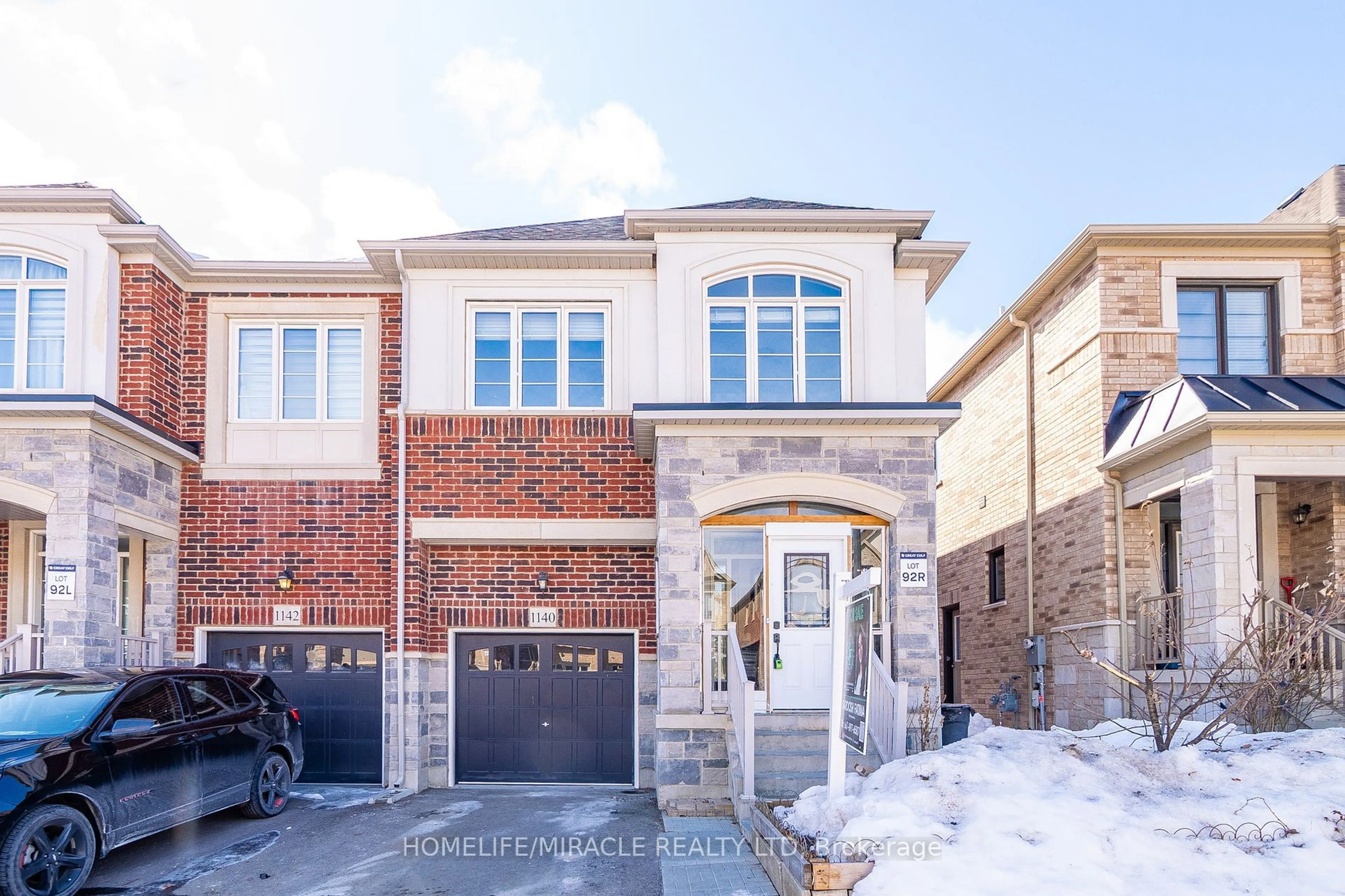 Home with brick exterior material, street for 1140 Hamman Way, Milton Ontario L9E 1K3