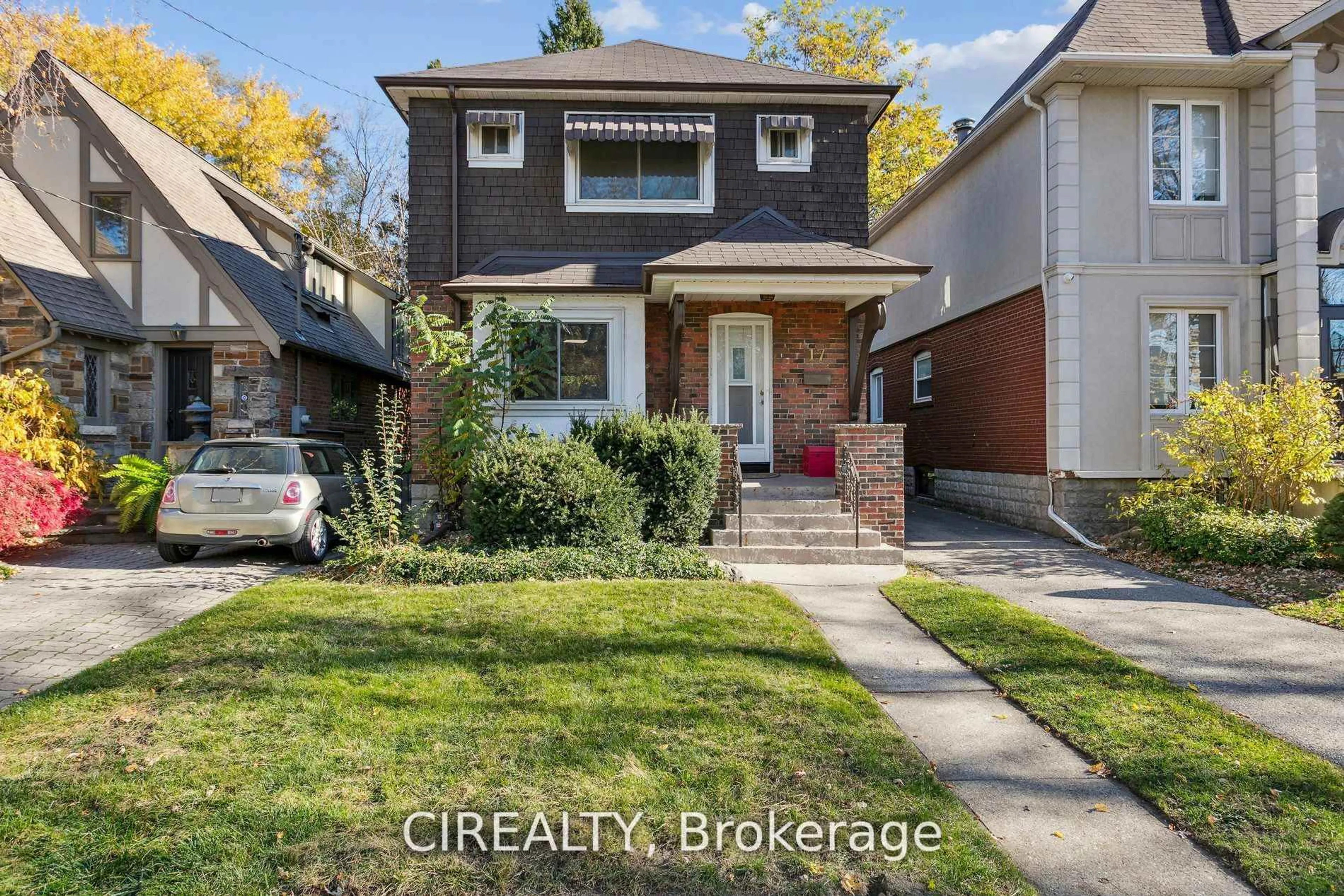 Home with brick exterior material, street for 17 Wendover Rd, Toronto Ontario M8X 2L1